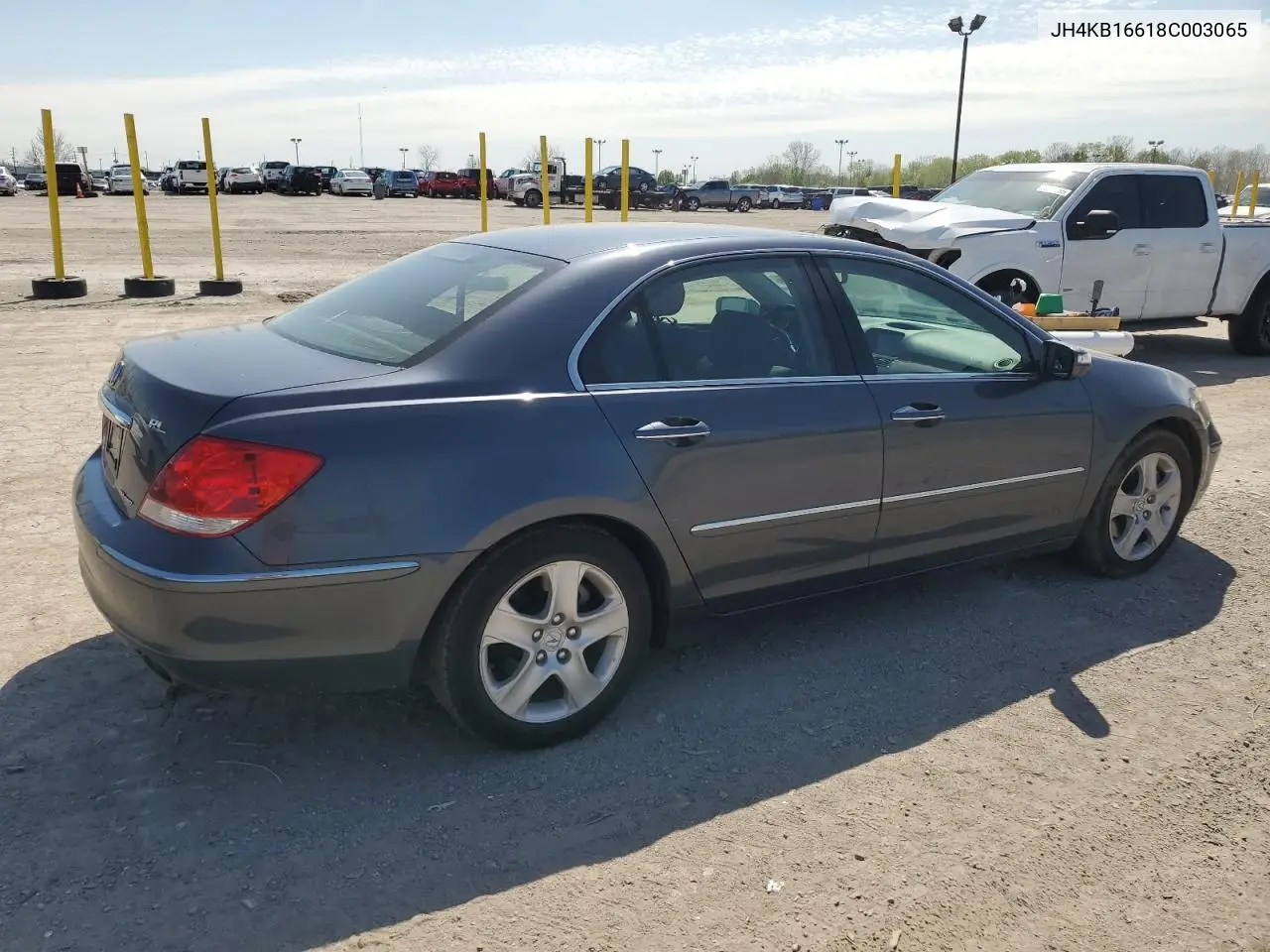 2008 Acura Rl VIN: JH4KB16618C003065 Lot: 54158015