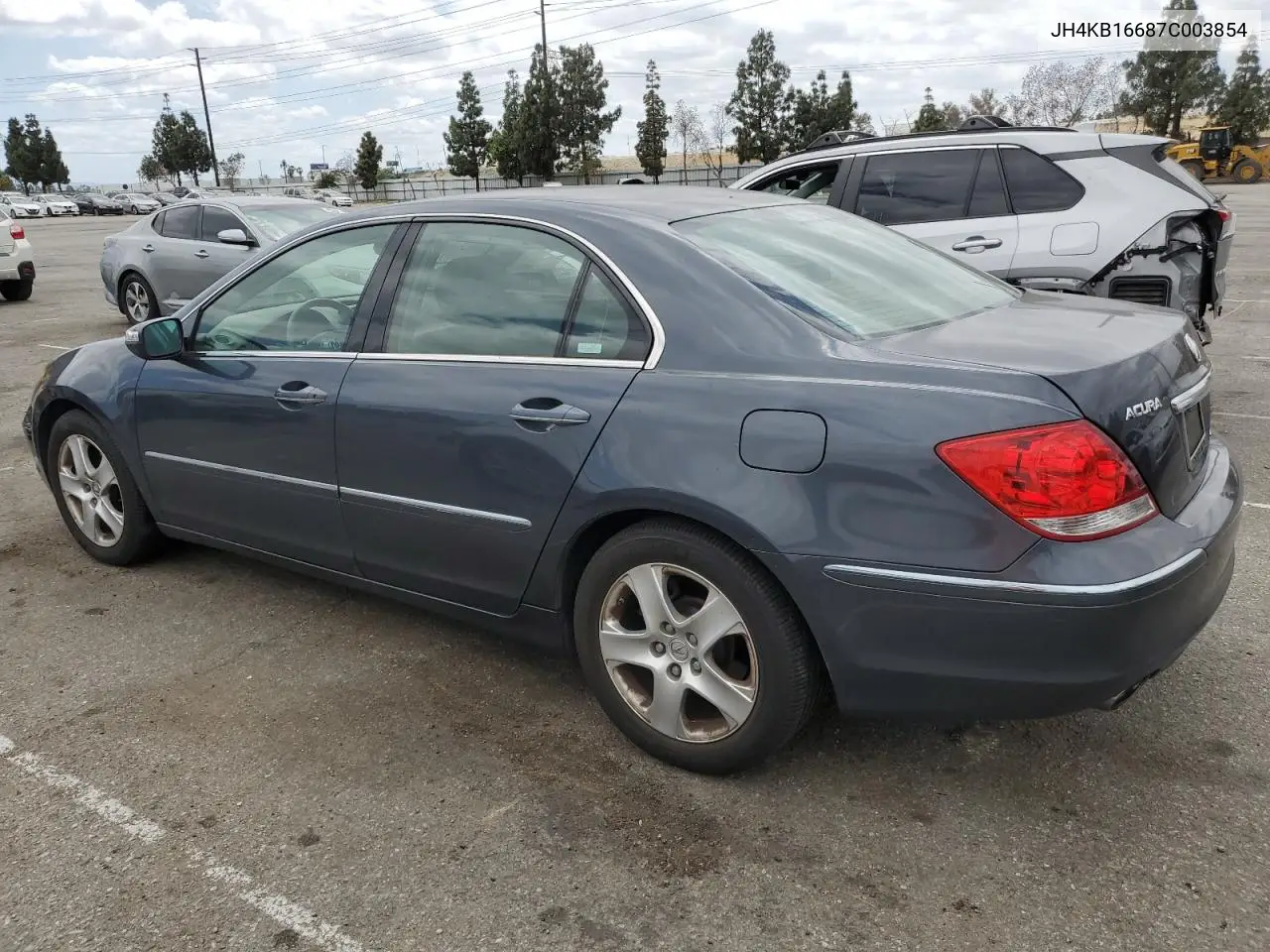 2008 Acura Rl VIN: JH4KB16687C003854 Lot: 56787235