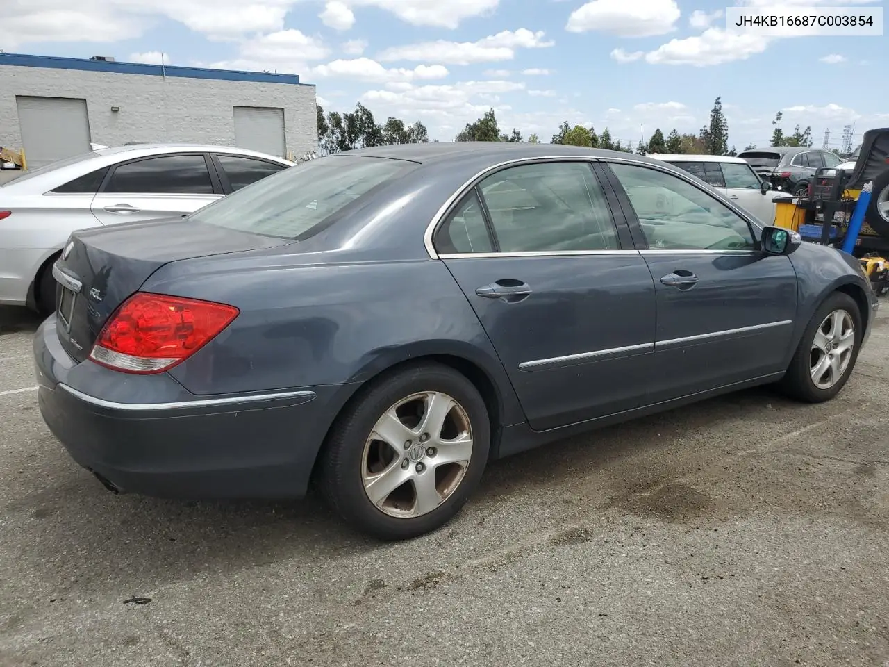 2008 Acura Rl VIN: JH4KB16687C003854 Lot: 56787235