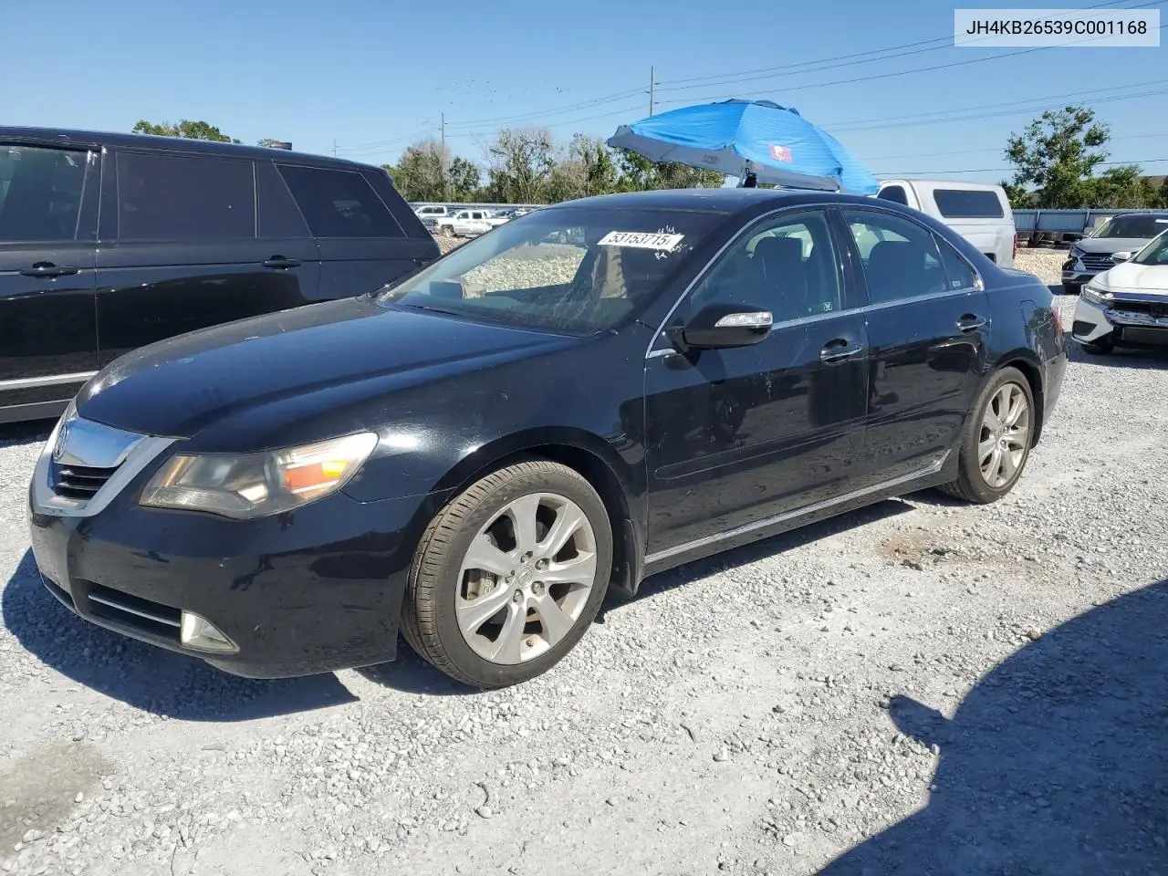 2009 Acura Rl VIN: JH4KB26539C001168 Lot: 53153715