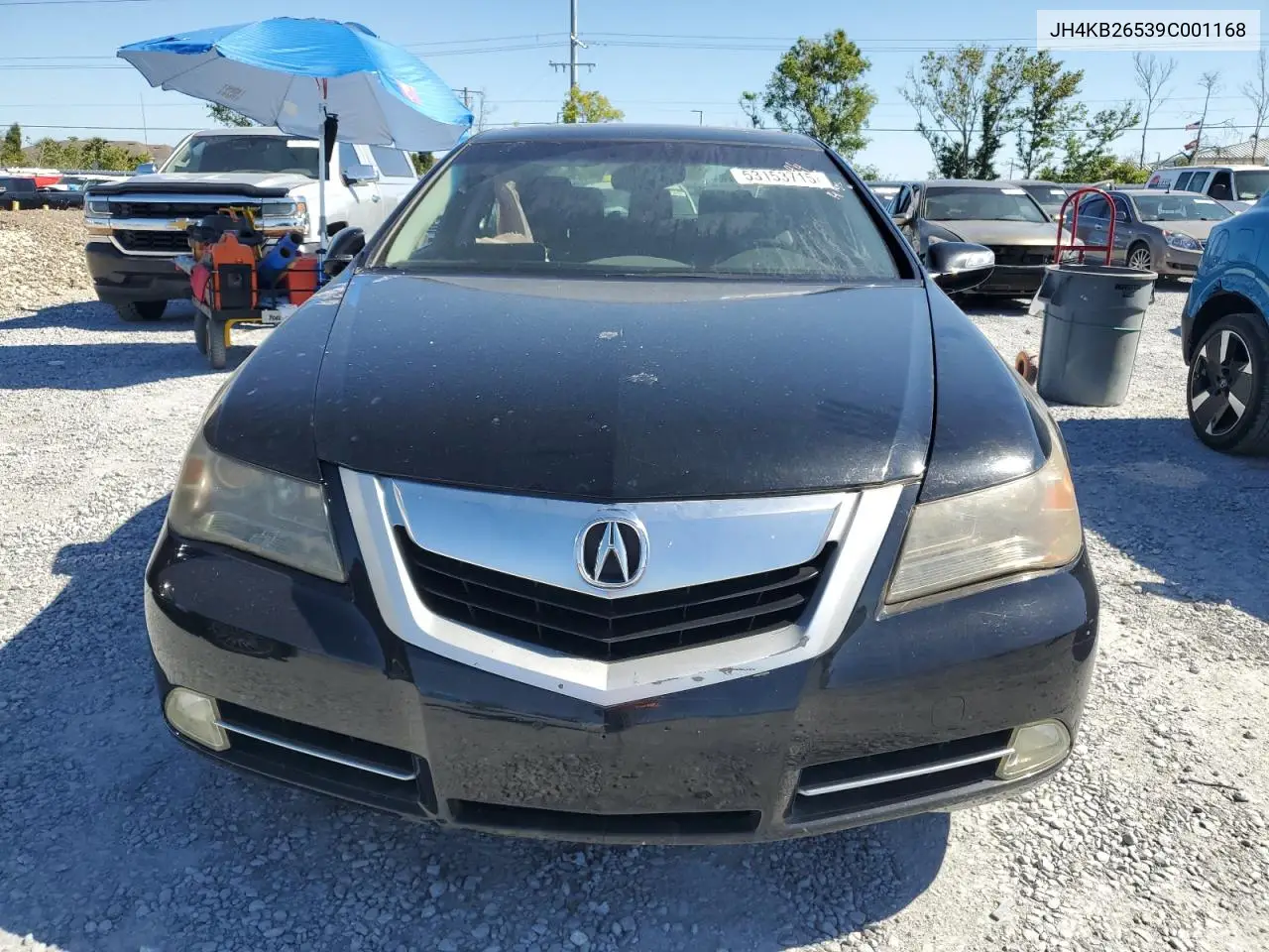 2009 Acura Rl VIN: JH4KB26539C001168 Lot: 53153715