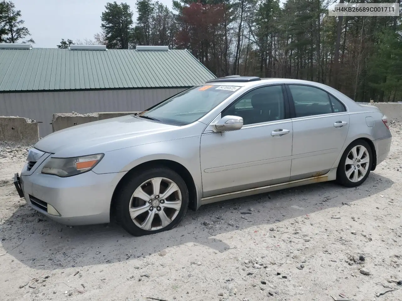 2009 Acura Rl VIN: JH4KB26689C001711 Lot: 54769525