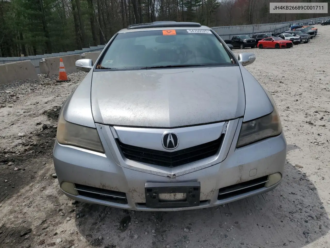 2009 Acura Rl VIN: JH4KB26689C001711 Lot: 54769525