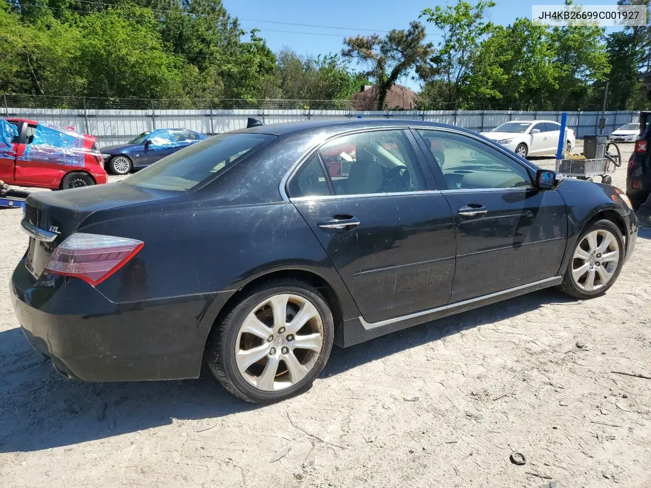 2009 Acura Rl VIN: JH4KB26699C001927 Lot: 55205225