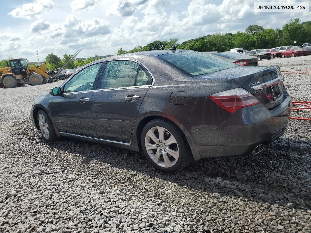 2009 Acura Rl VIN: JH4KB26649C001429 Lot: 55273505