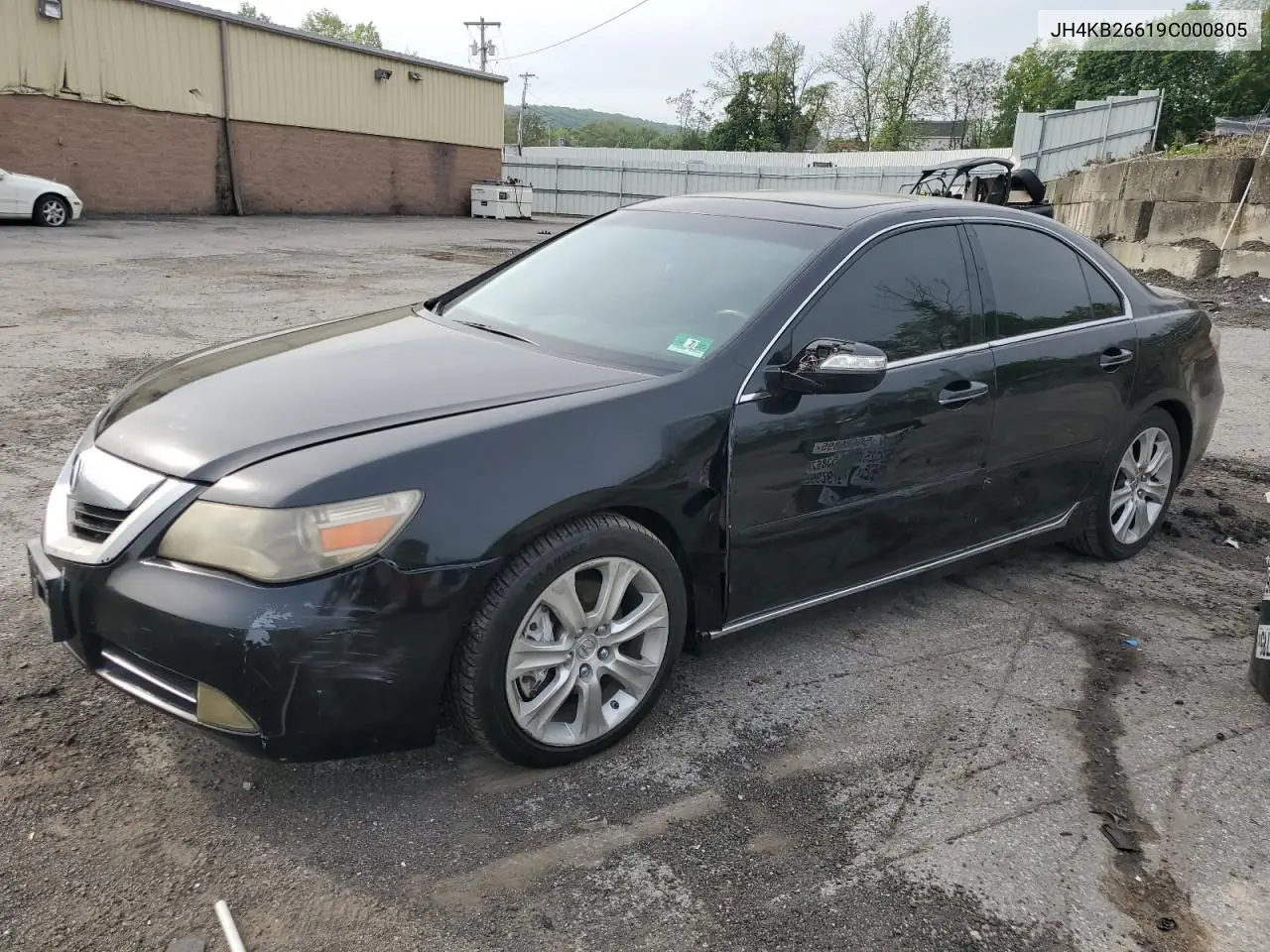 2009 Acura Rl VIN: JH4KB26619C000805 Lot: 56458815