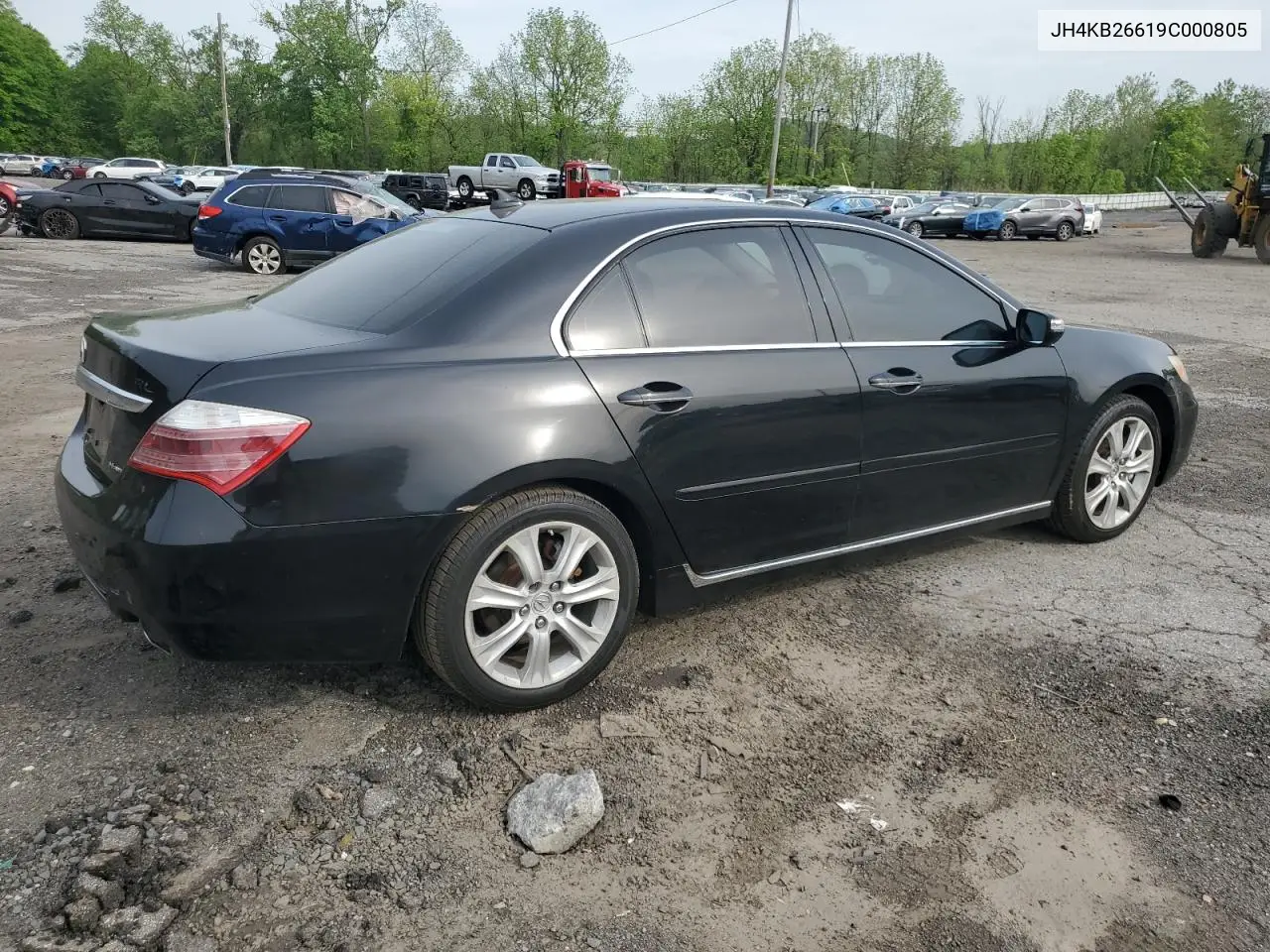 2009 Acura Rl VIN: JH4KB26619C000805 Lot: 56458815