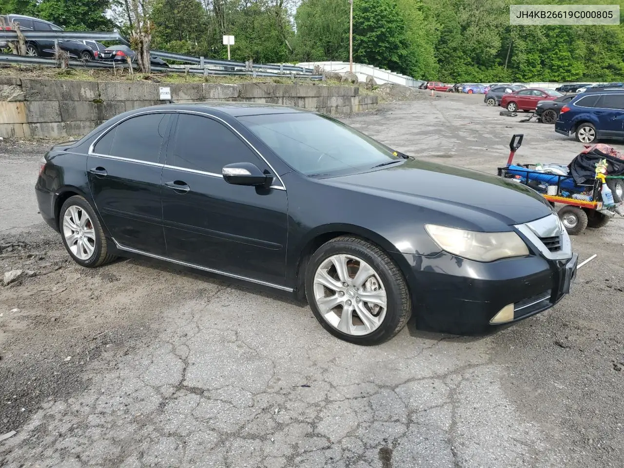 2009 Acura Rl VIN: JH4KB26619C000805 Lot: 56458815