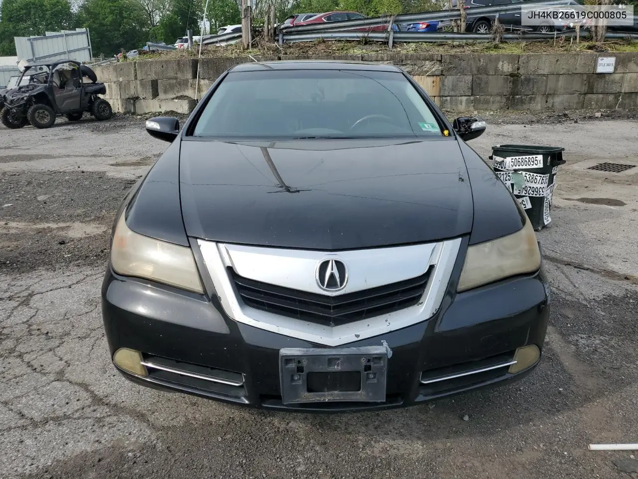 2009 Acura Rl VIN: JH4KB26619C000805 Lot: 56458815
