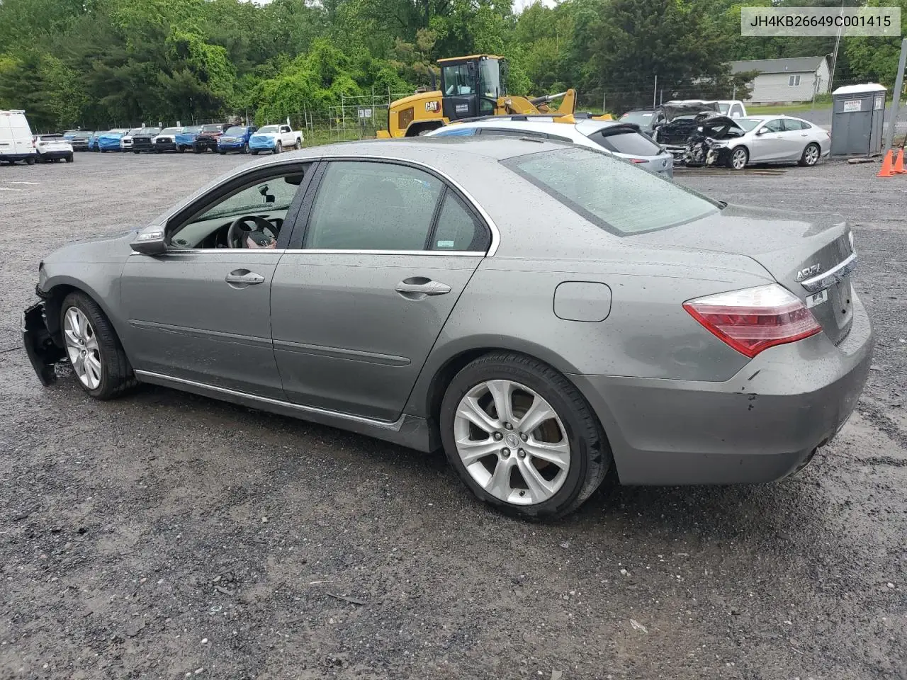 2009 Acura Rl VIN: JH4KB26649C001415 Lot: 56517585