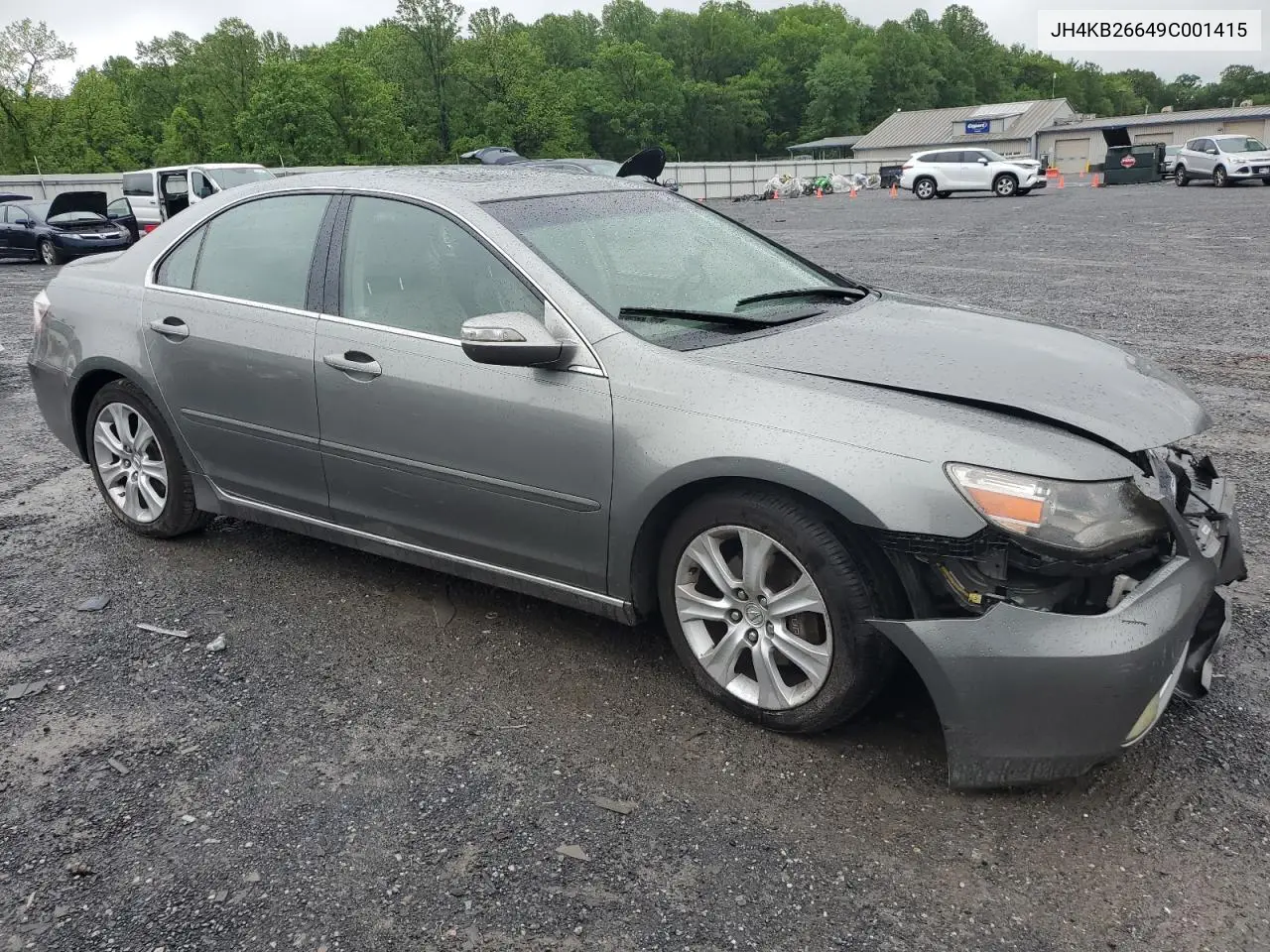 2009 Acura Rl VIN: JH4KB26649C001415 Lot: 56517585