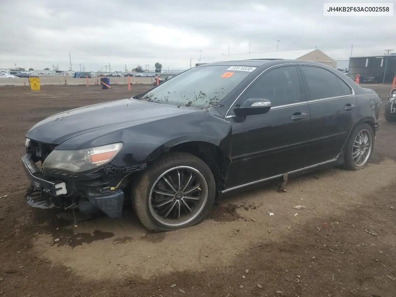 2009 Acura Rl VIN: JH4KB2F63AC002558 Lot: 60576535