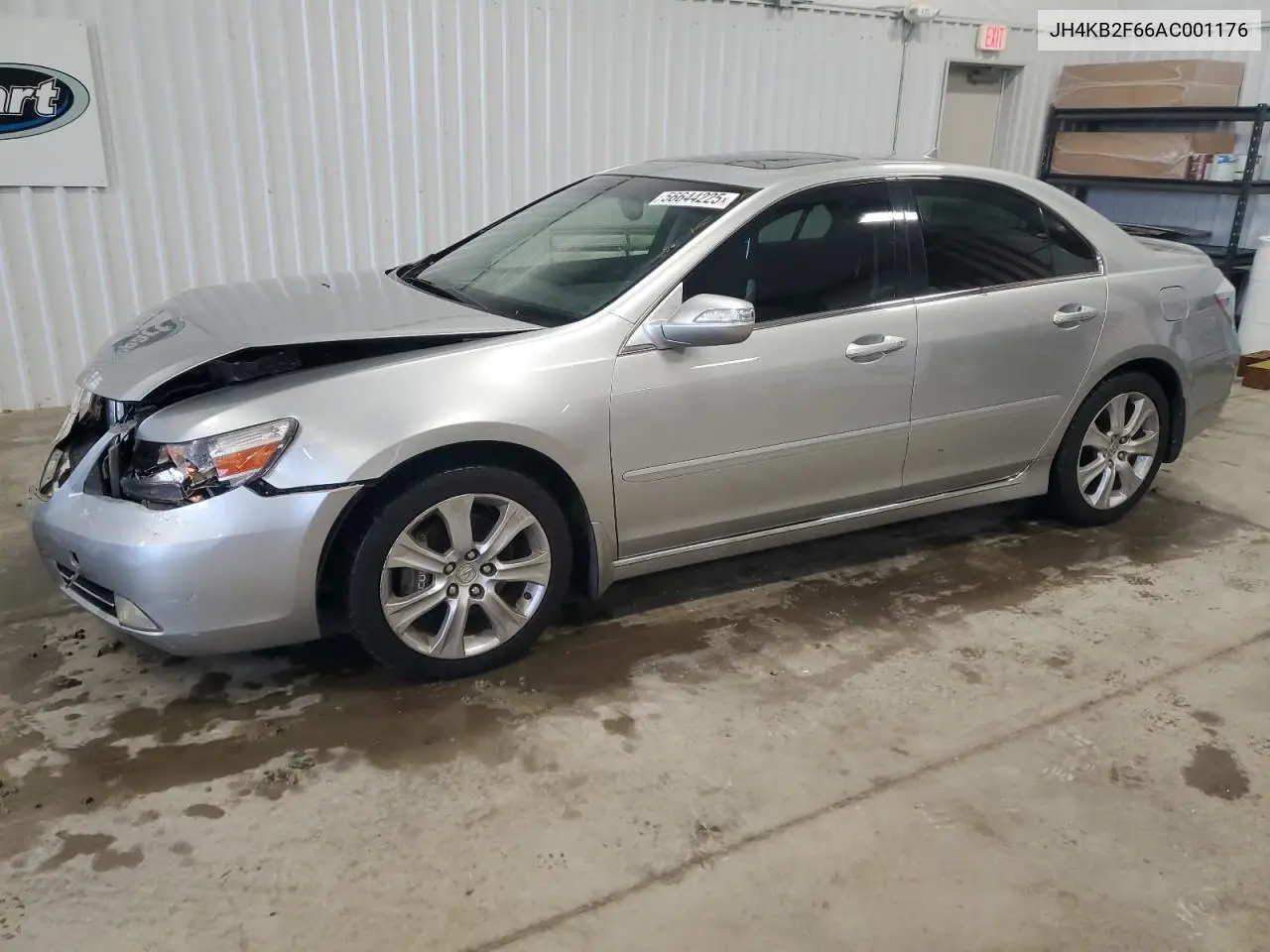 2010 Acura Rl VIN: JH4KB2F66AC001176 Lot: 56644225