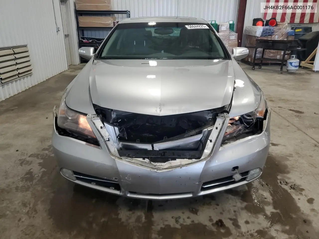 2010 Acura Rl VIN: JH4KB2F66AC001176 Lot: 56644225