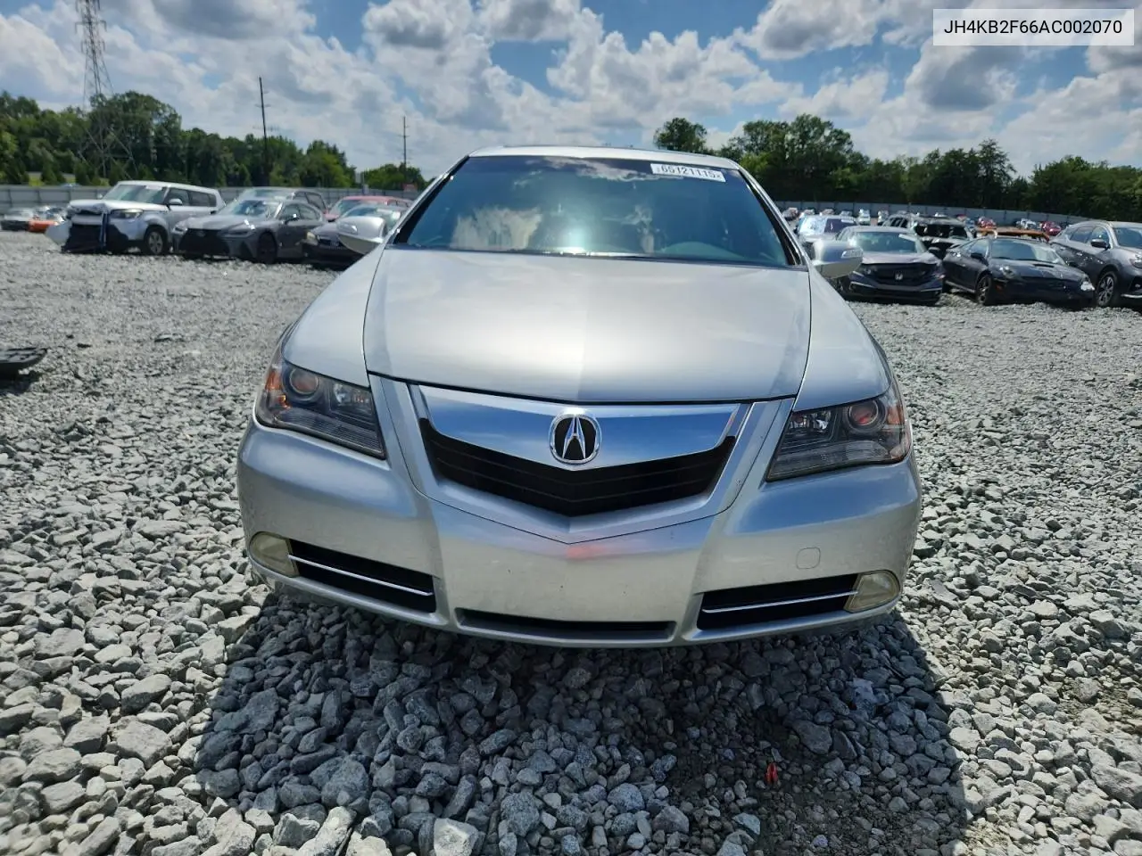 2010 Acura Rl VIN: JH4KB2F66AC002070 Lot: 65121115