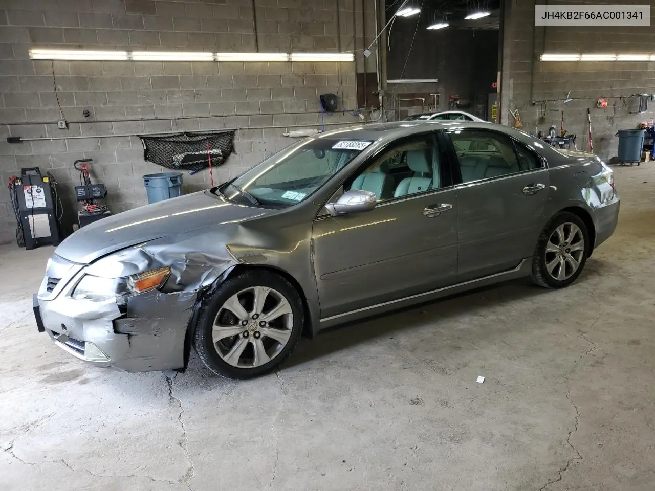 2010 Acura Rl VIN: JH4KB2F66AC001341 Lot: 65183265