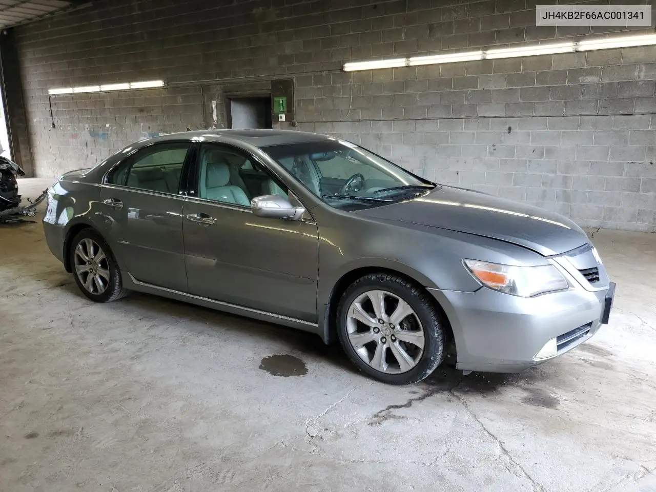 2010 Acura Rl VIN: JH4KB2F66AC001341 Lot: 65183265