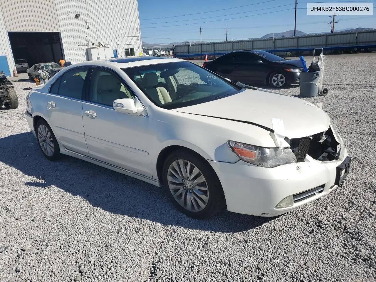 2011 Acura Rl VIN: JH4KB2F63BC000276 Lot: 55860465