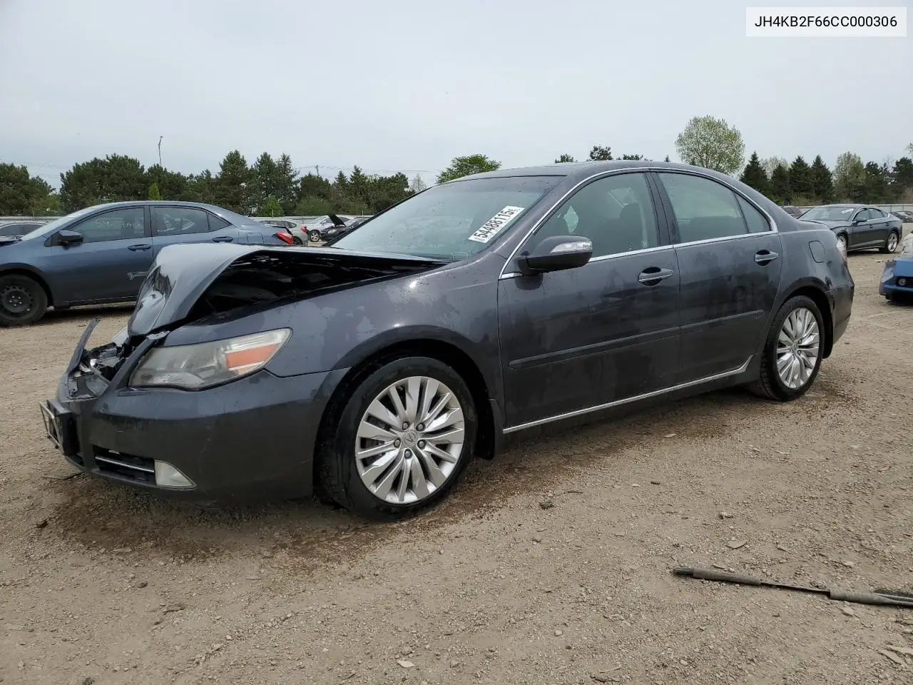2012 Acura Rl VIN: JH4KB2F66CC000306 Lot: 54488115