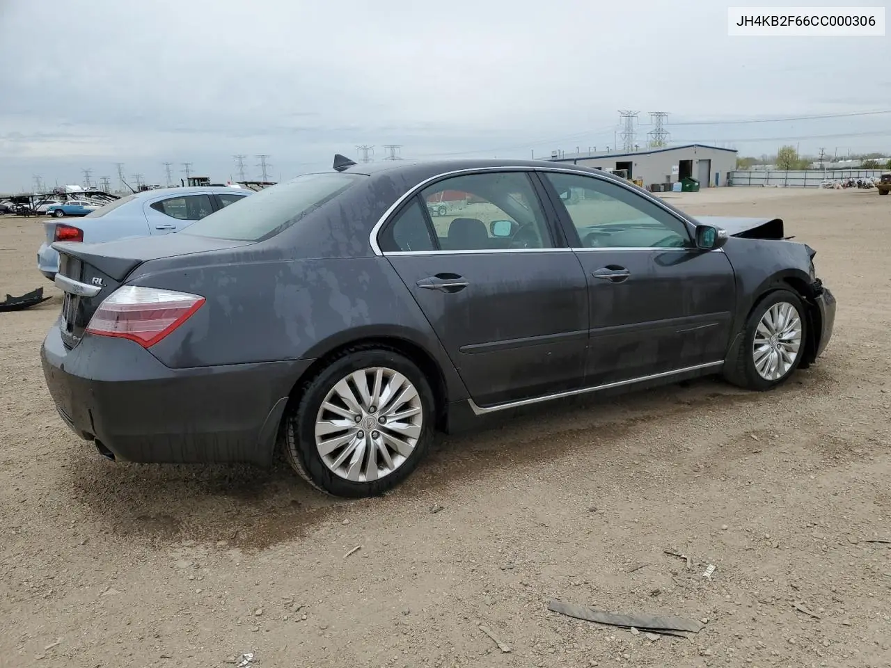 2012 Acura Rl VIN: JH4KB2F66CC000306 Lot: 54488115