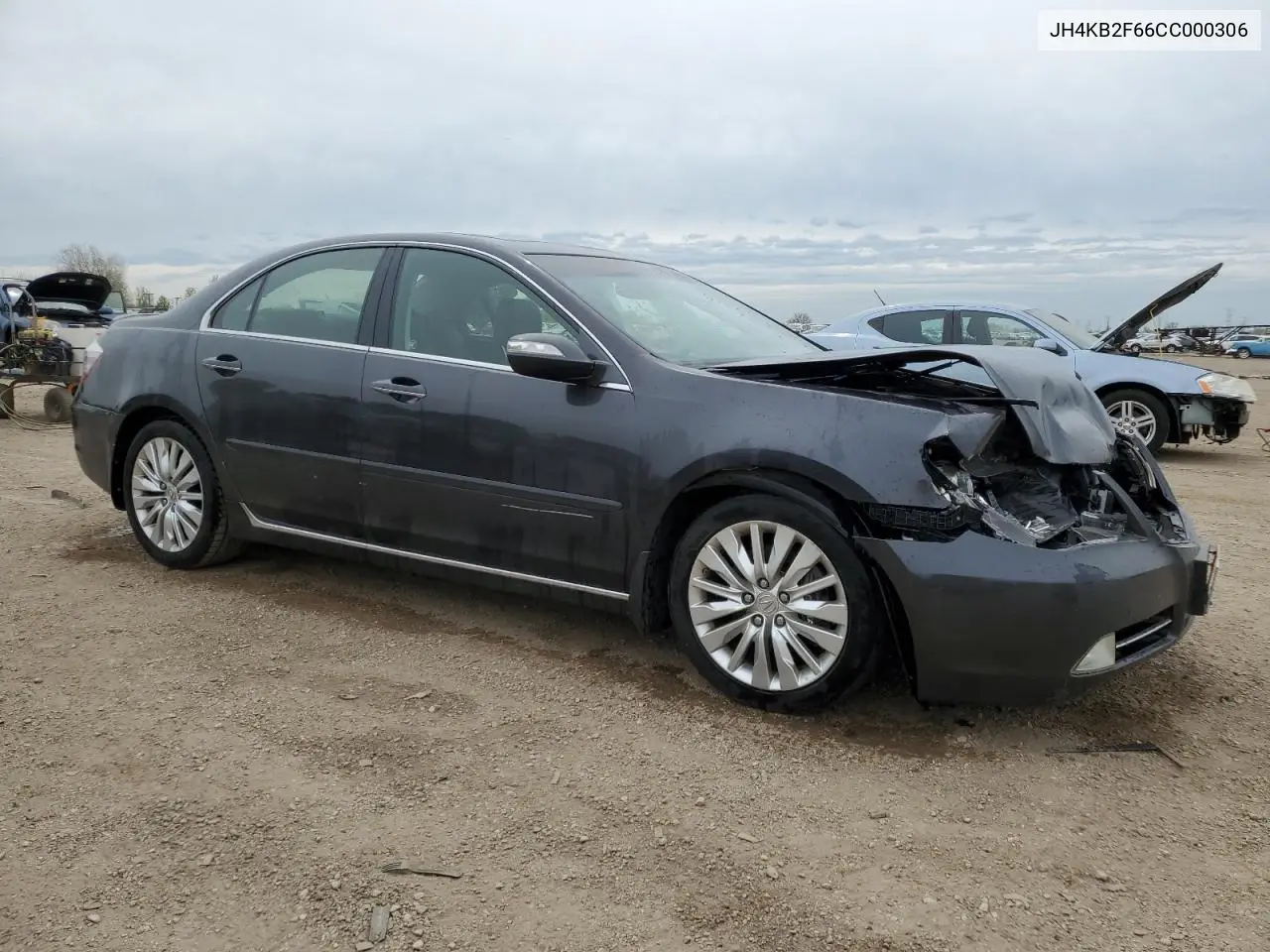 2012 Acura Rl VIN: JH4KB2F66CC000306 Lot: 54488115