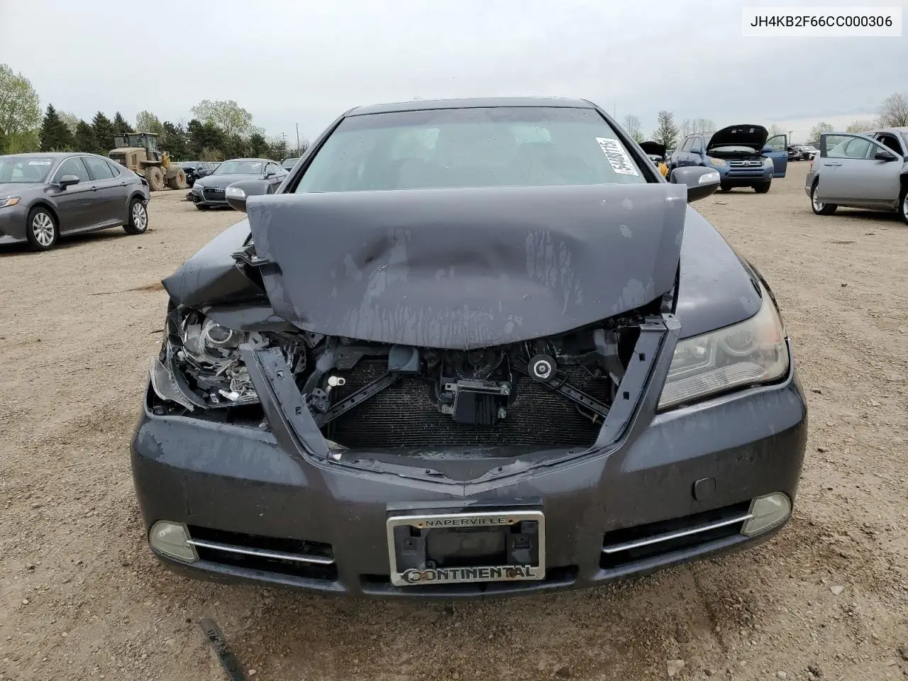 2012 Acura Rl VIN: JH4KB2F66CC000306 Lot: 54488115