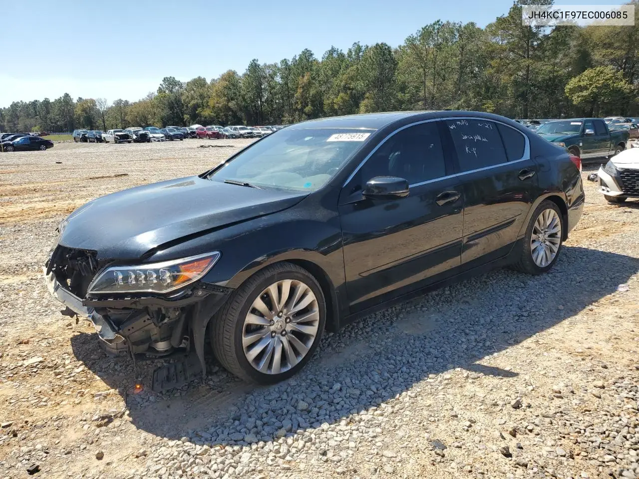 2014 Acura Rlx Advance VIN: JH4KC1F97EC006085 Lot: 48775915