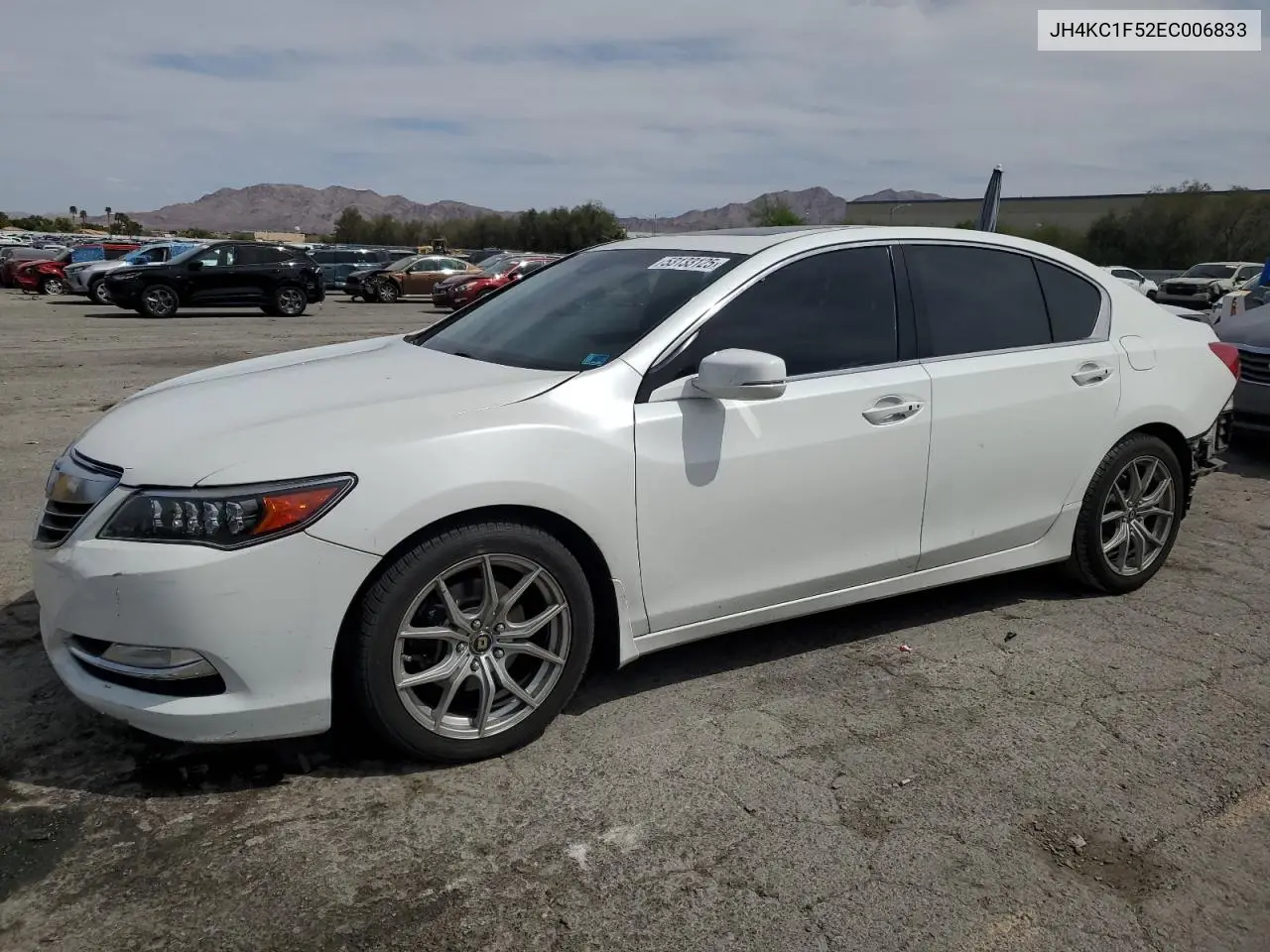 2014 Acura Rlx Tech VIN: JH4KC1F52EC006833 Lot: 53133125