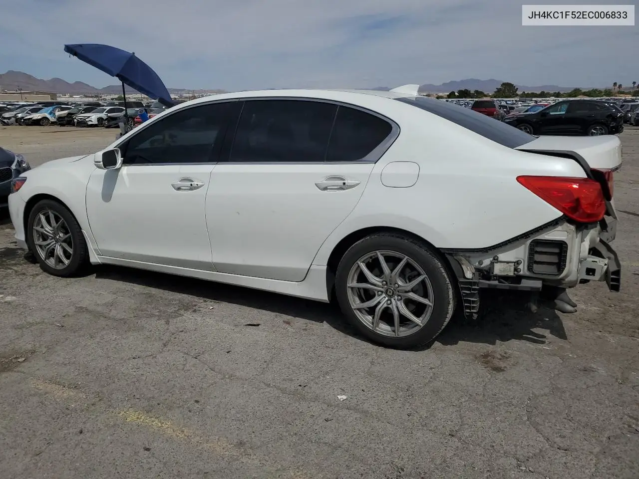 2014 Acura Rlx Tech VIN: JH4KC1F52EC006833 Lot: 53133125