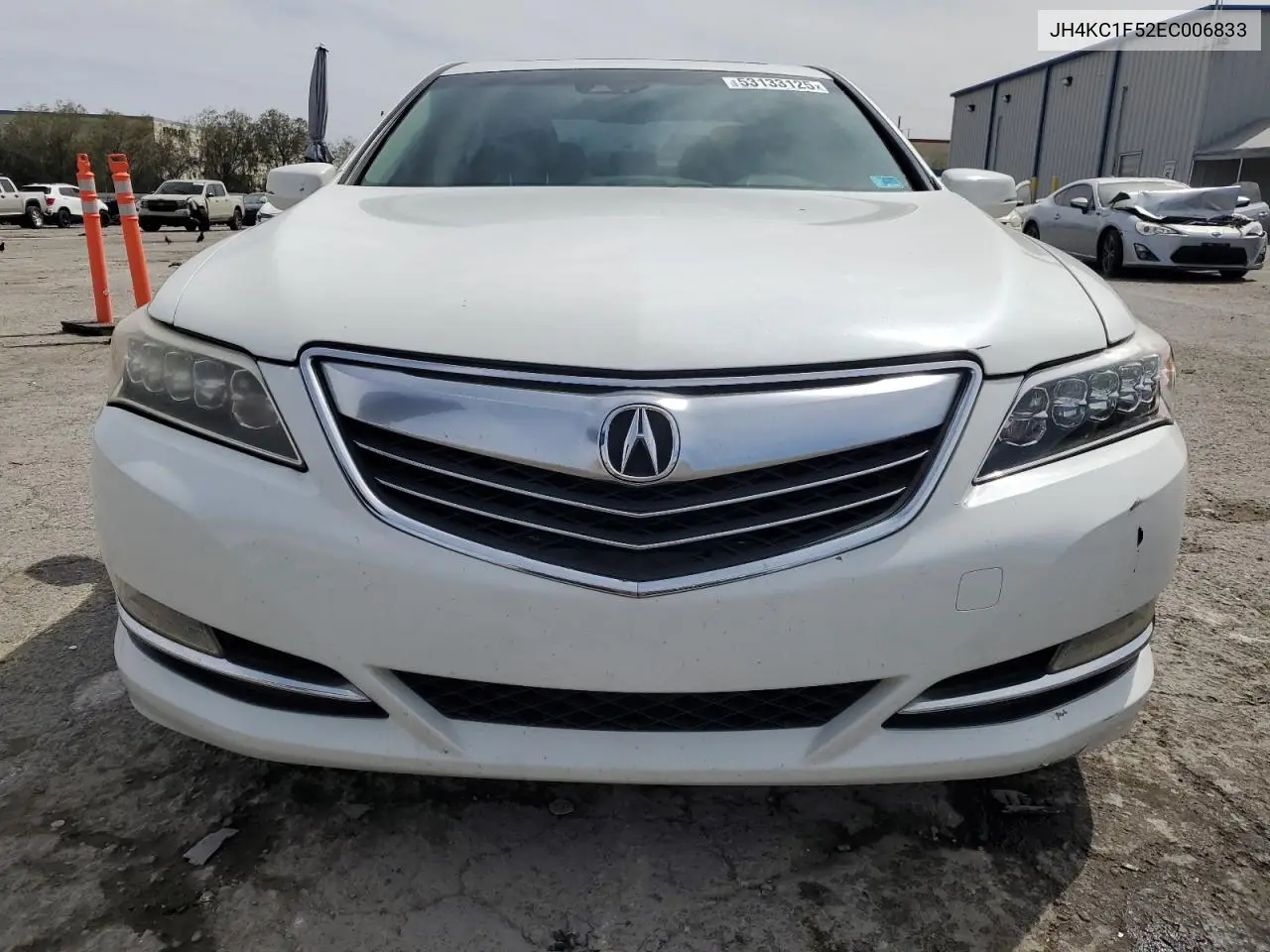2014 Acura Rlx Tech VIN: JH4KC1F52EC006833 Lot: 53133125