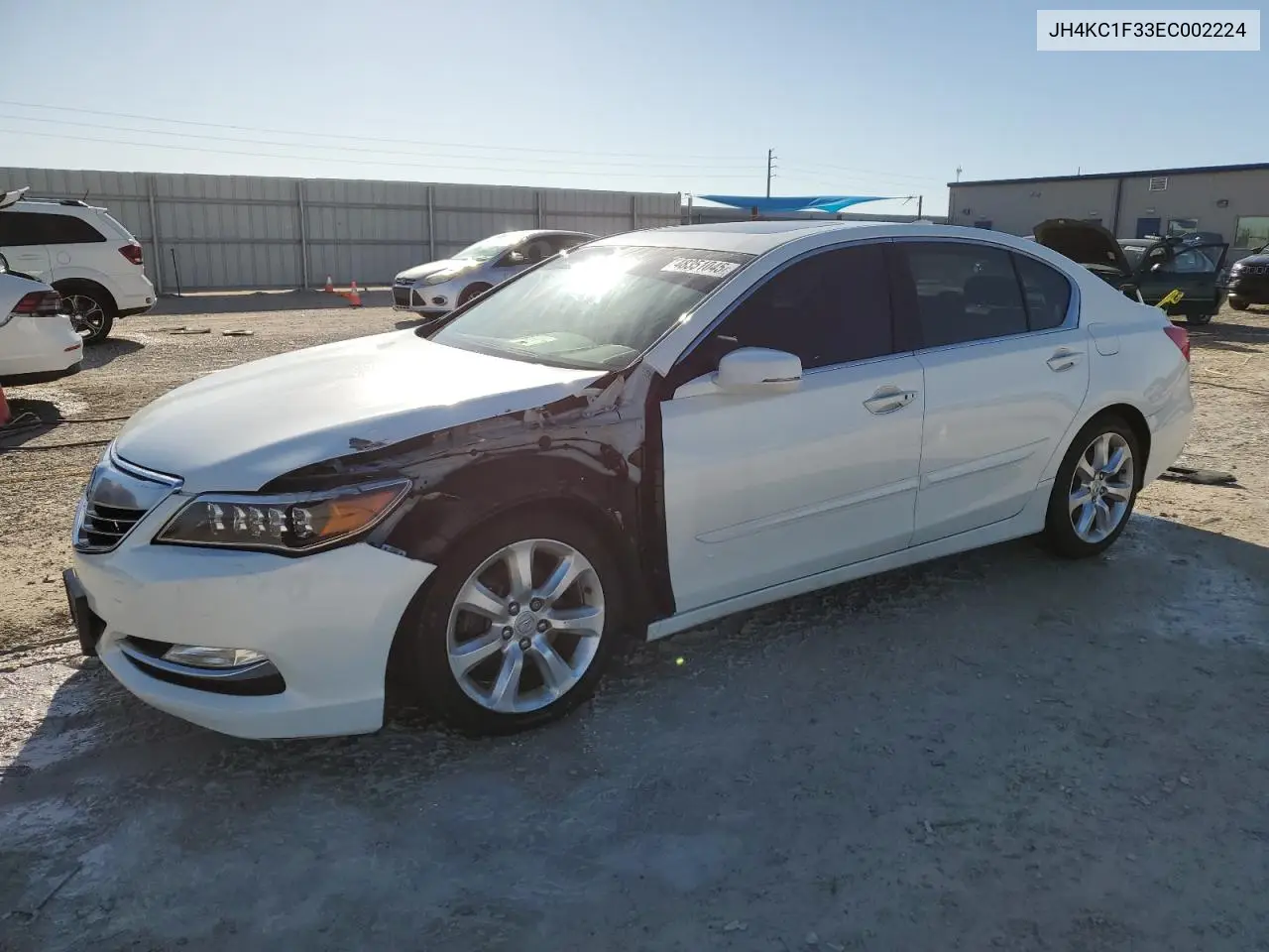 2014 Acura Rlx VIN: JH4KC1F33EC002224 Lot: 53499055