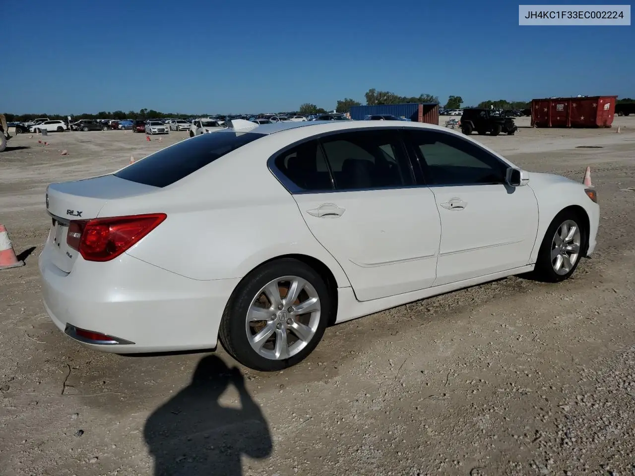 2014 Acura Rlx VIN: JH4KC1F33EC002224 Lot: 53499055