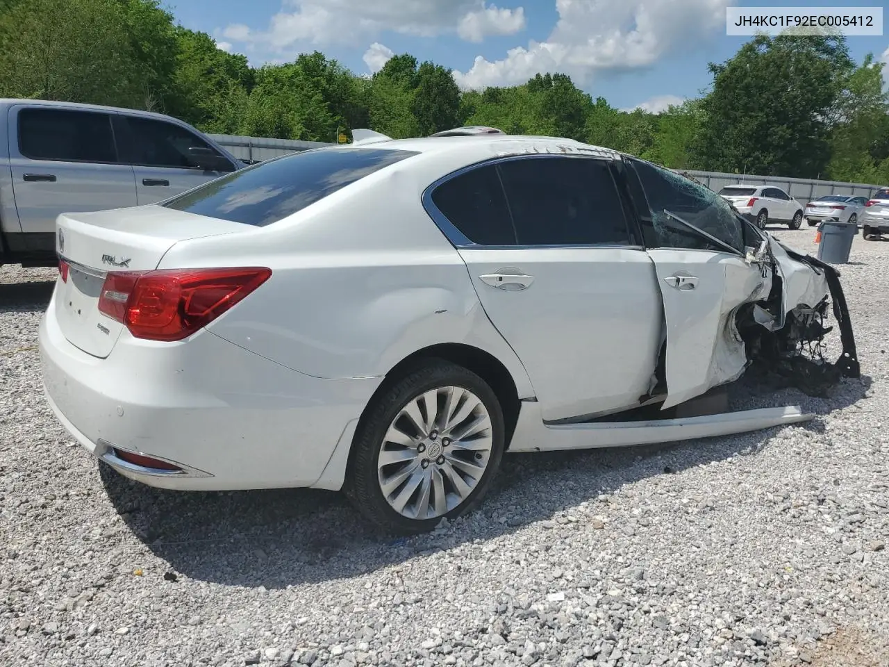 2014 Acura Rlx Advance VIN: JH4KC1F92EC005412 Lot: 54162665