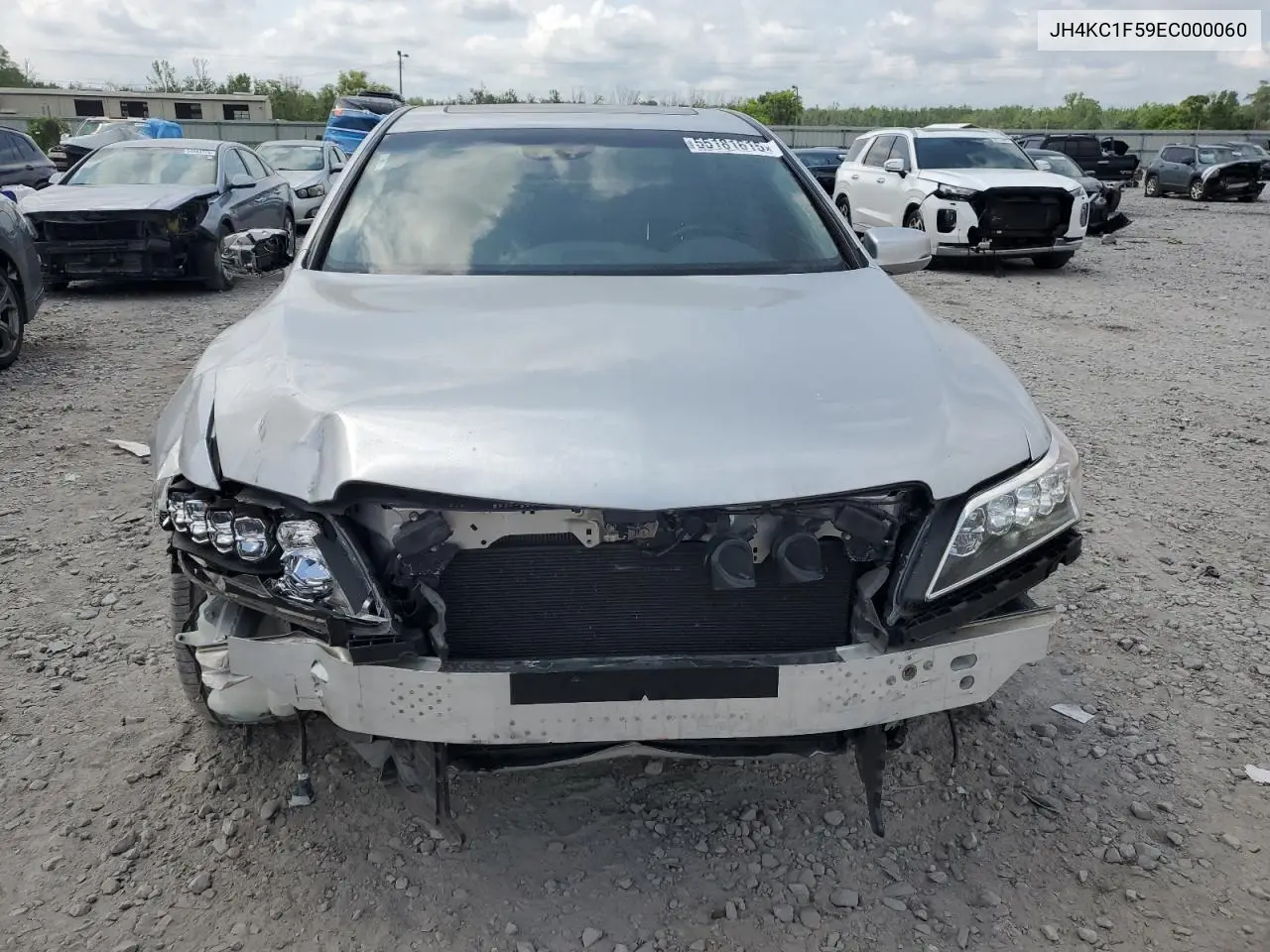 2014 Acura Rlx Tech VIN: JH4KC1F59EC000060 Lot: 55181615