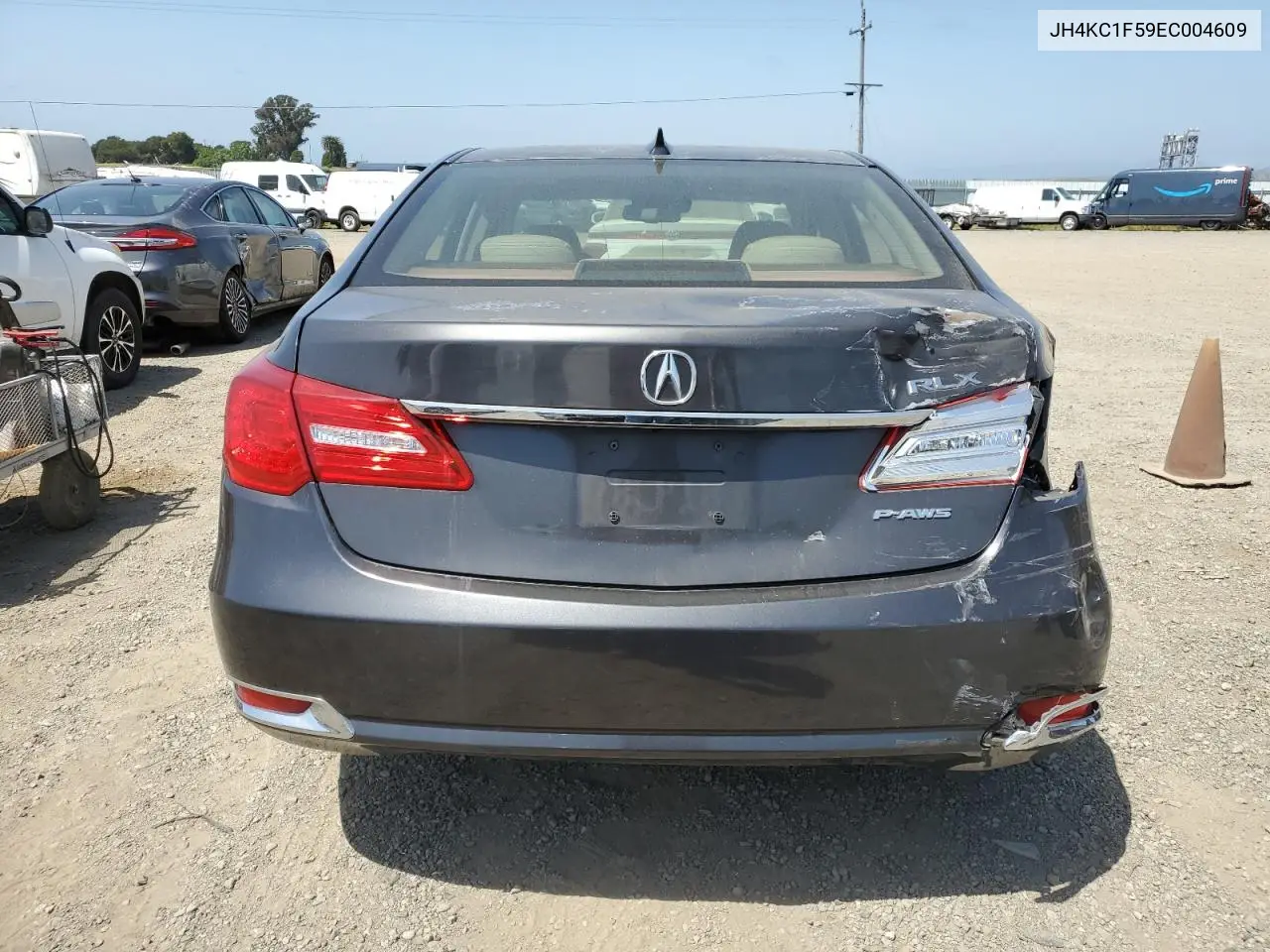 2014 Acura Rlx Tech VIN: JH4KC1F59EC004609 Lot: 55342985