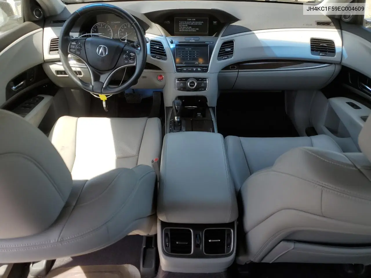 2014 Acura Rlx Tech VIN: JH4KC1F59EC004609 Lot: 55342985