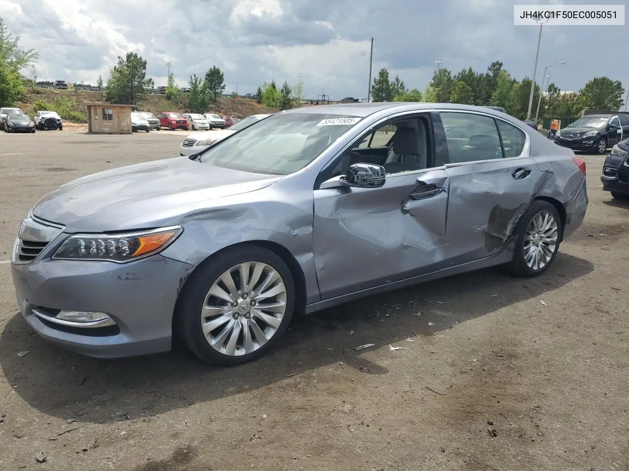 2014 Acura Rlx Tech VIN: JH4KC1F50EC005051 Lot: 55421505