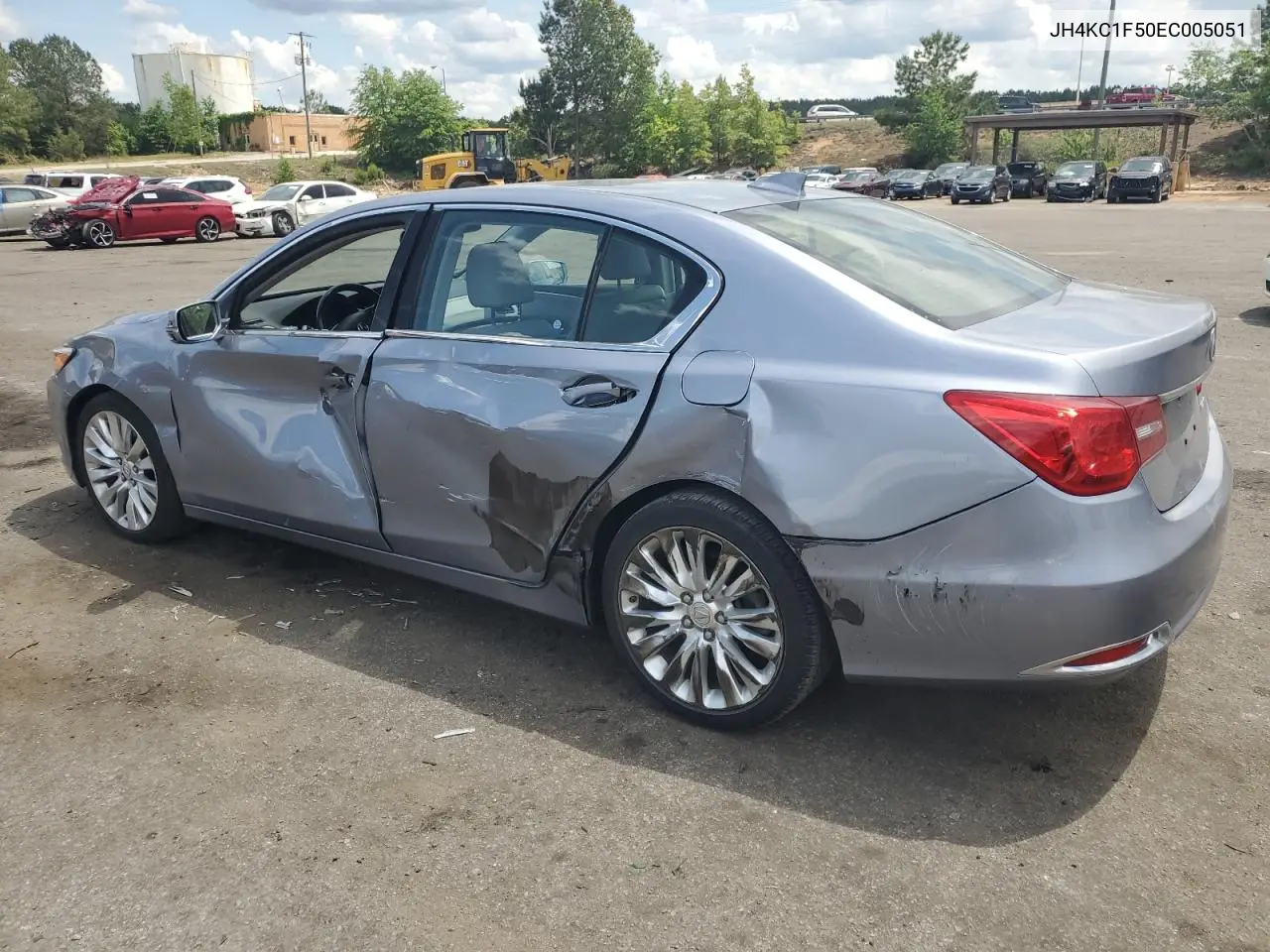 2014 Acura Rlx Tech VIN: JH4KC1F50EC005051 Lot: 55421505