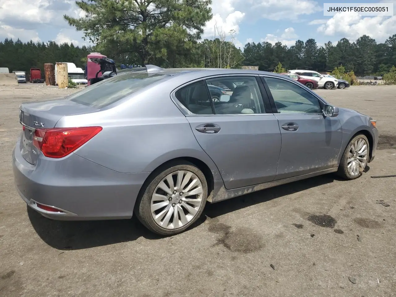 2014 Acura Rlx Tech VIN: JH4KC1F50EC005051 Lot: 55421505