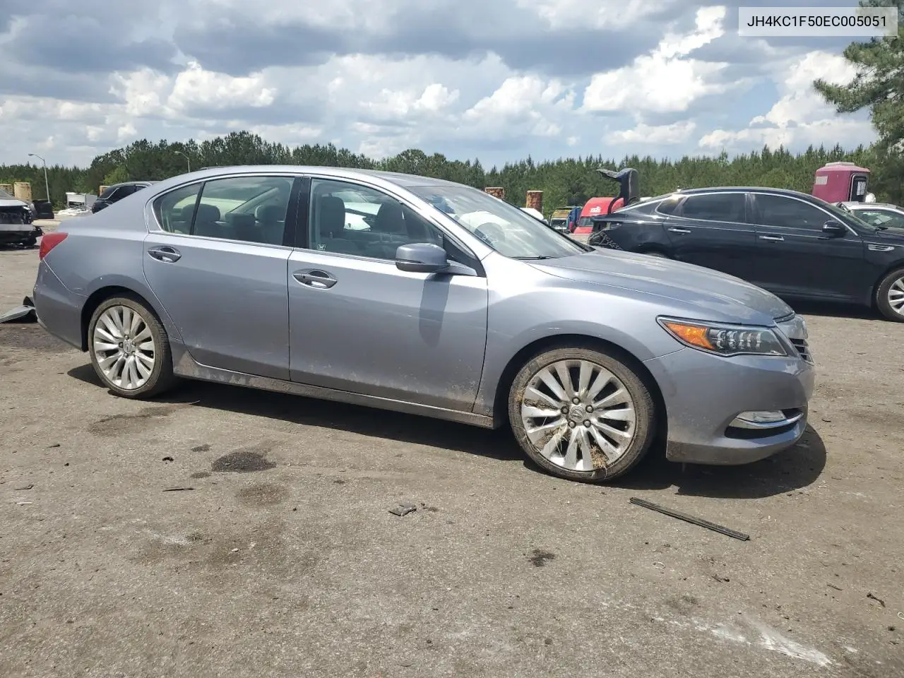 2014 Acura Rlx Tech VIN: JH4KC1F50EC005051 Lot: 55421505