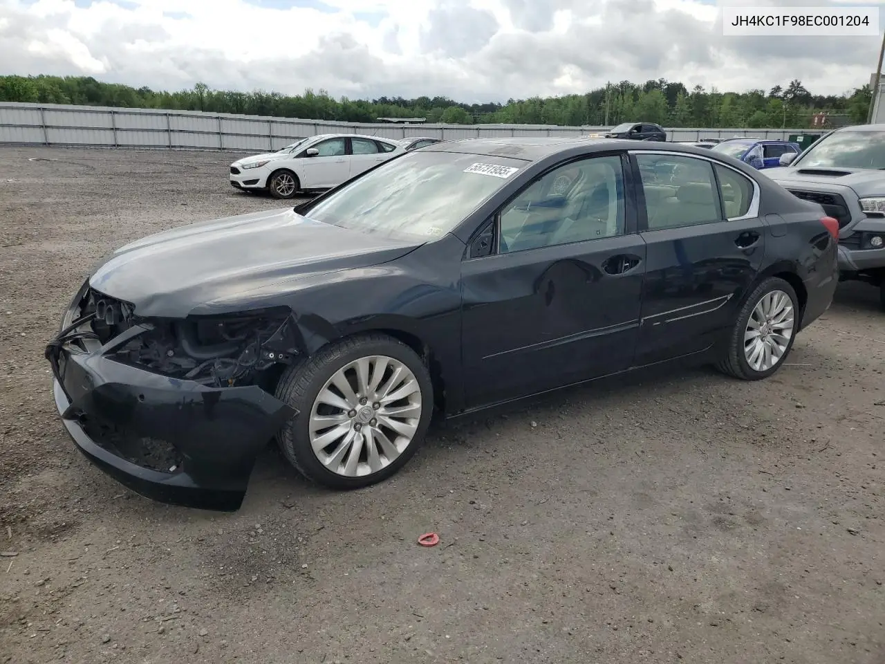2014 Acura Rlx Advance VIN: JH4KC1F98EC001204 Lot: 55731955