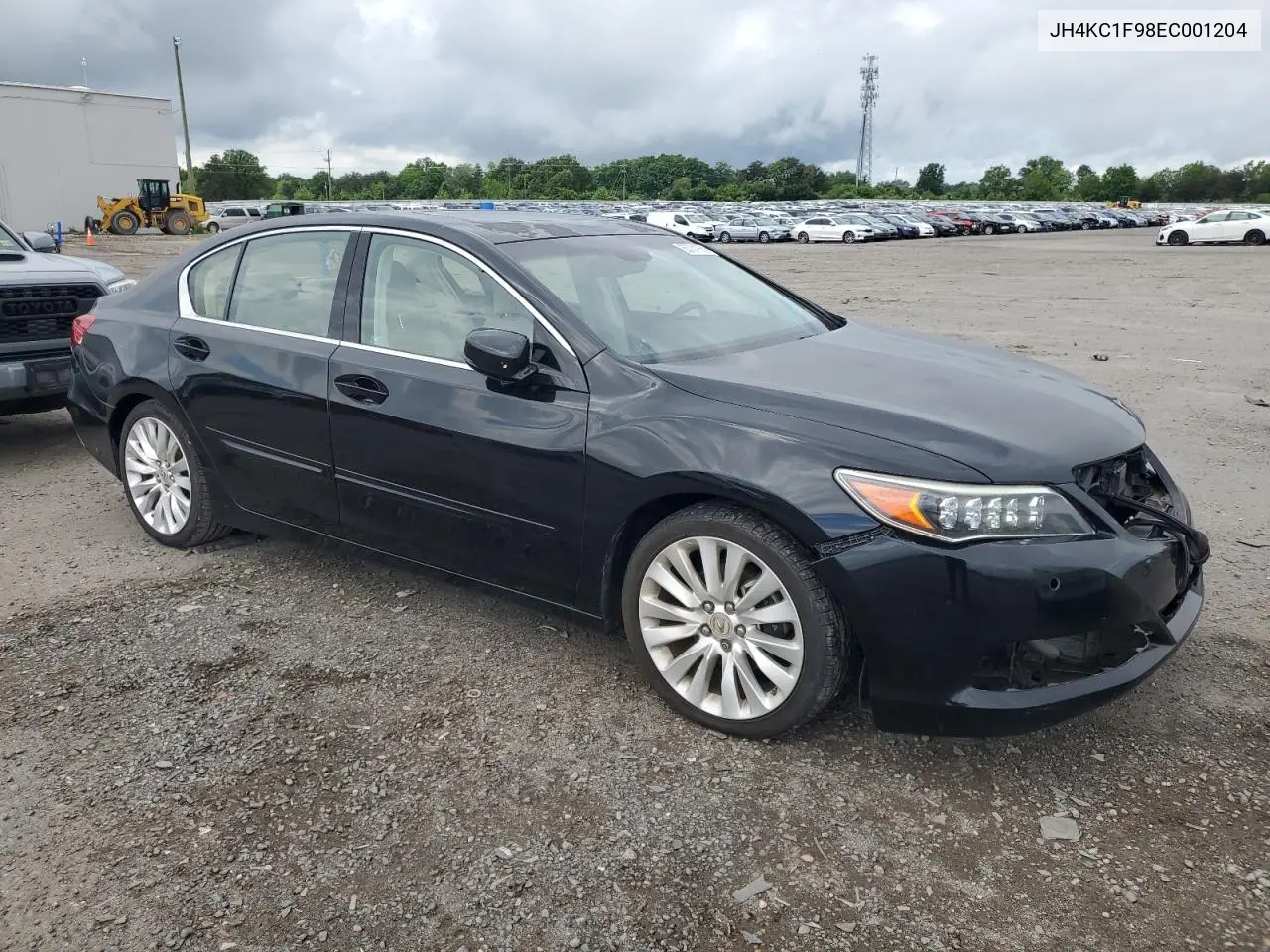 2014 Acura Rlx Advance VIN: JH4KC1F98EC001204 Lot: 55731955