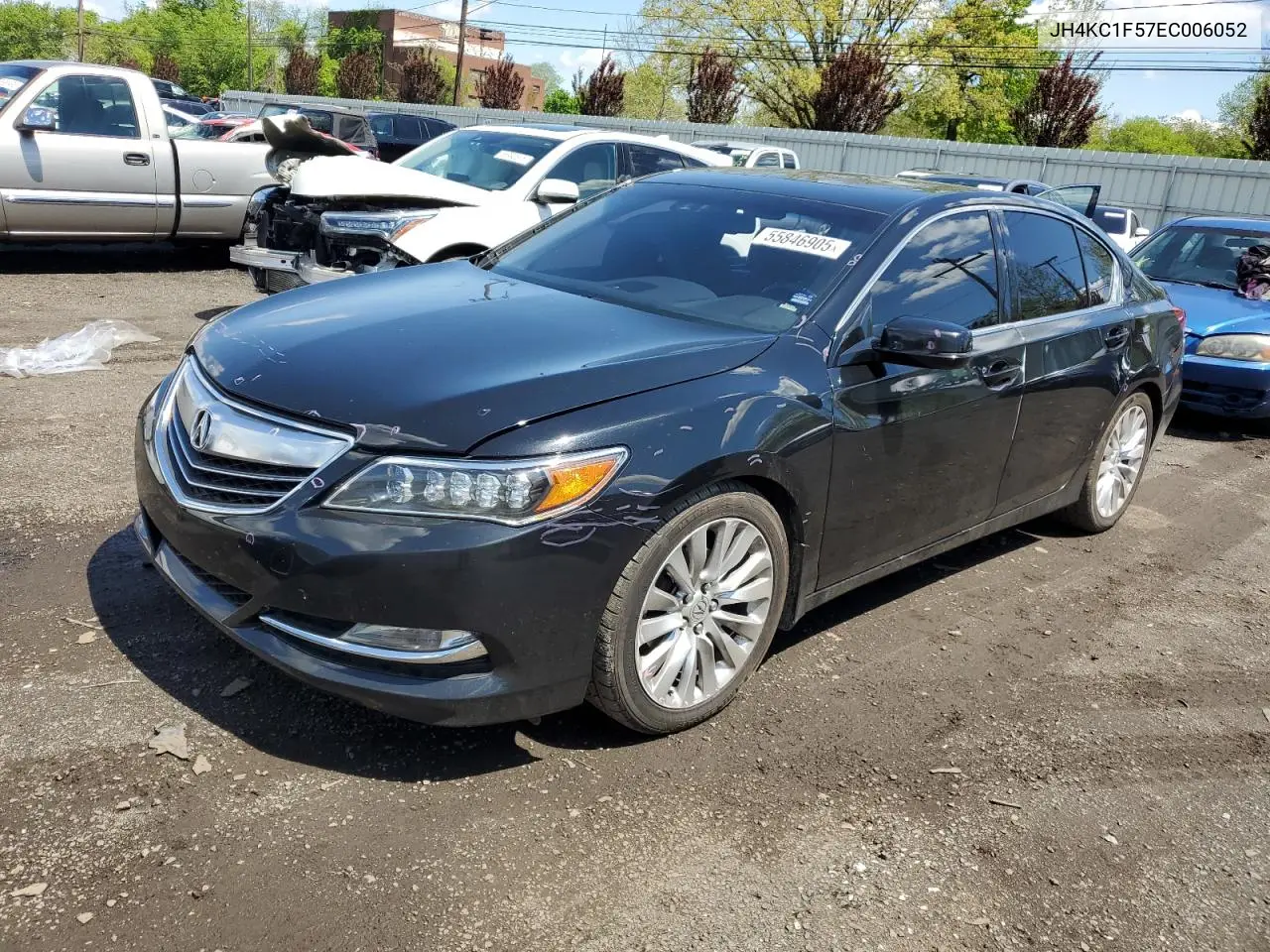 2014 Acura Rlx Tech VIN: JH4KC1F57EC006052 Lot: 55846905