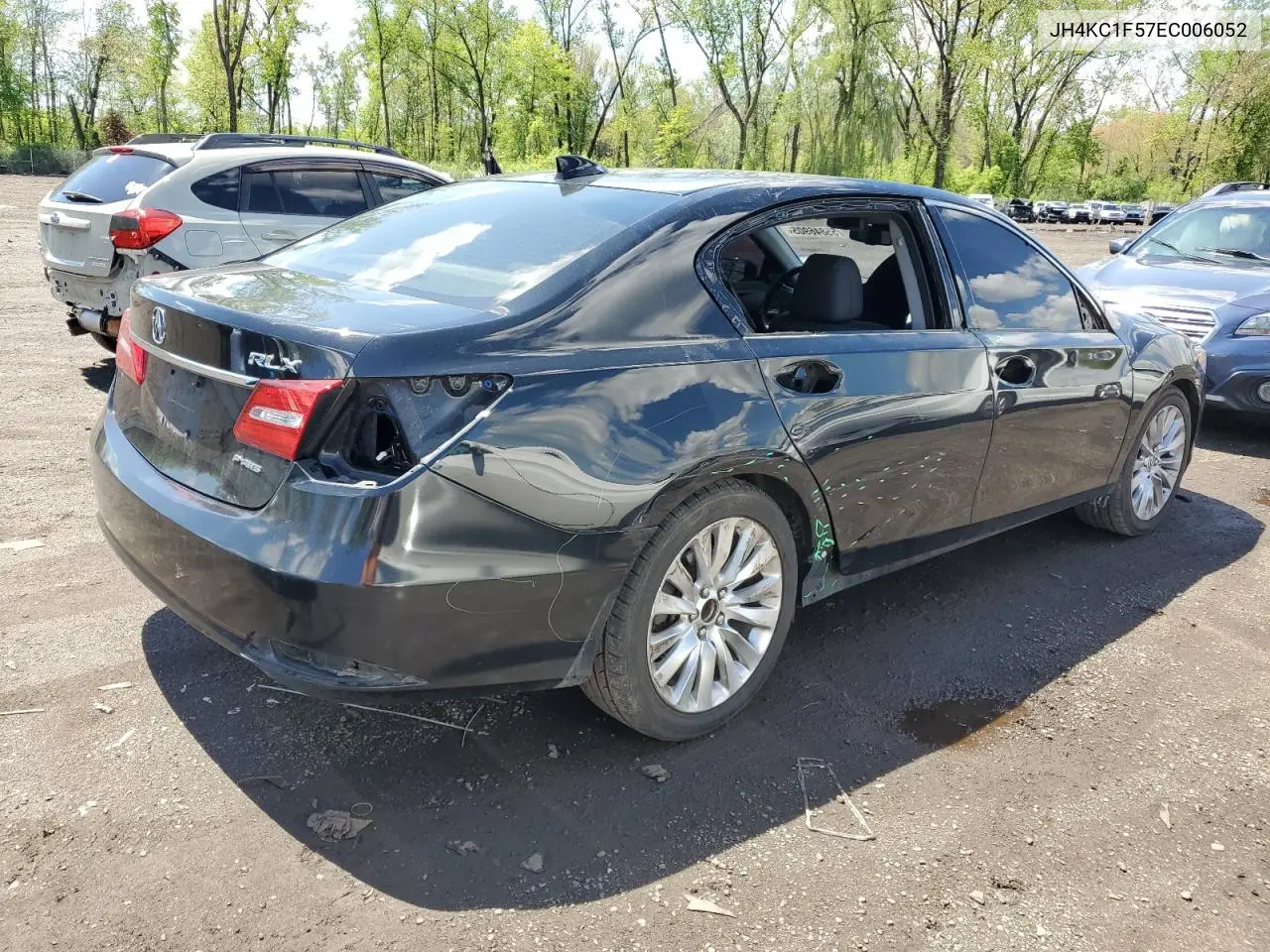 2014 Acura Rlx Tech VIN: JH4KC1F57EC006052 Lot: 55846905