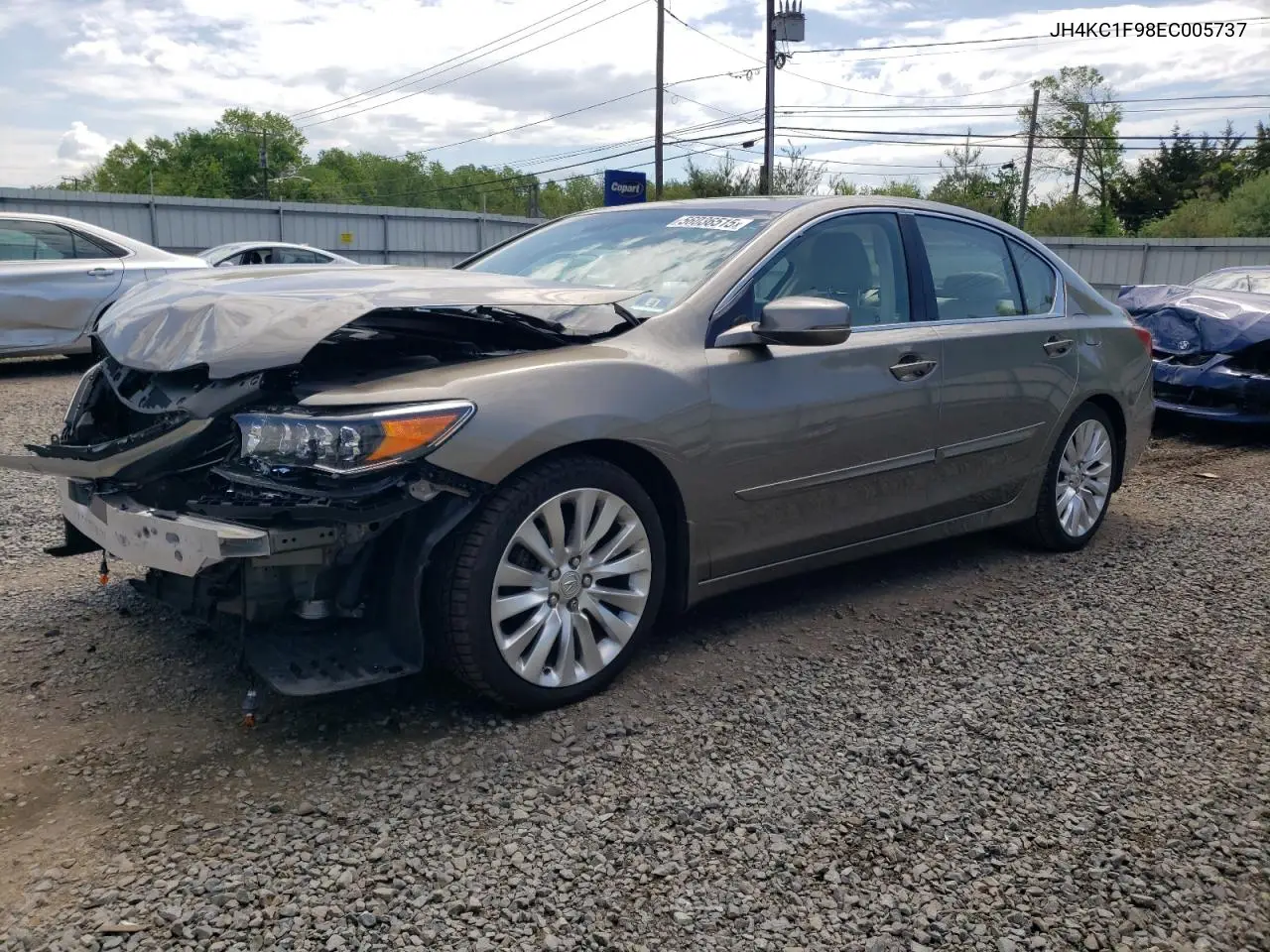 2014 Acura Rlx Advance VIN: JH4KC1F98EC005737 Lot: 56036515