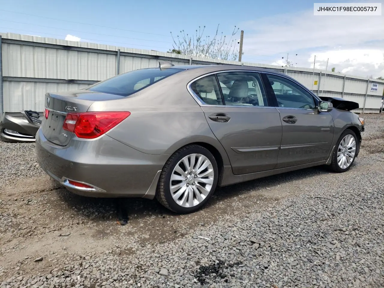 2014 Acura Rlx Advance VIN: JH4KC1F98EC005737 Lot: 56036515