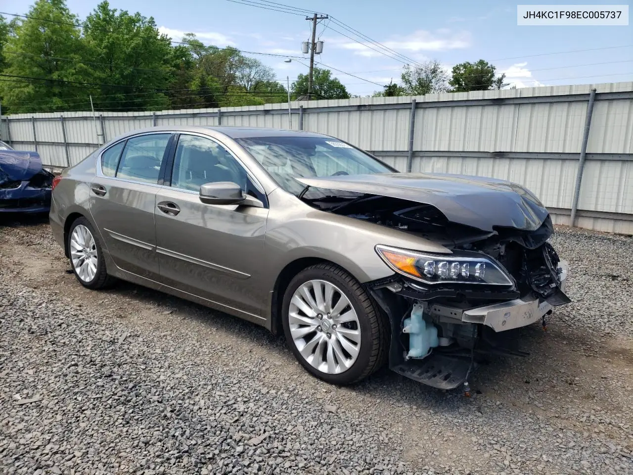 2014 Acura Rlx Advance VIN: JH4KC1F98EC005737 Lot: 56036515