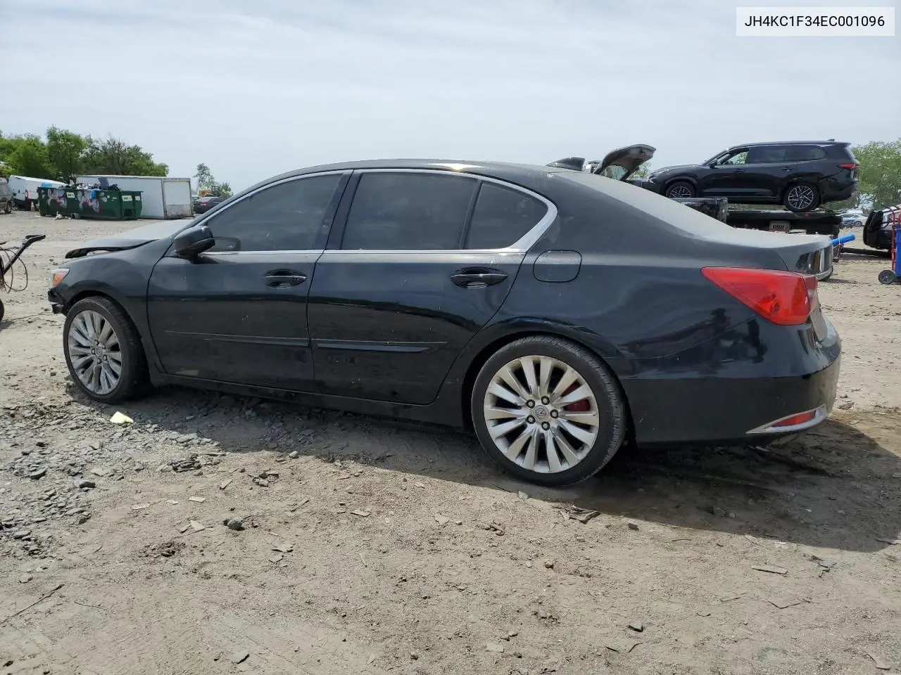 2014 Acura Rlx VIN: JH4KC1F34EC001096 Lot: 57201735