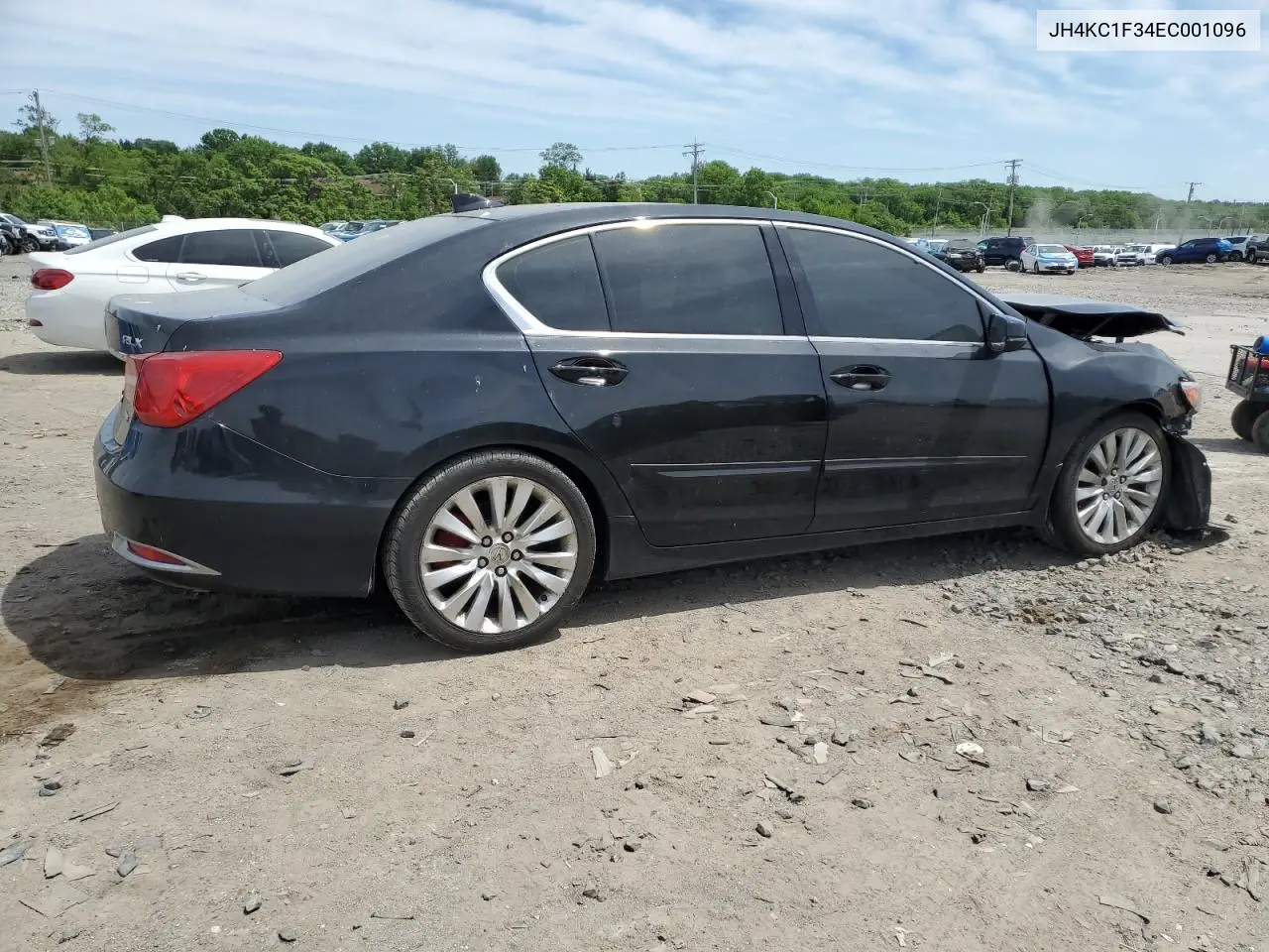 2014 Acura Rlx VIN: JH4KC1F34EC001096 Lot: 57201735
