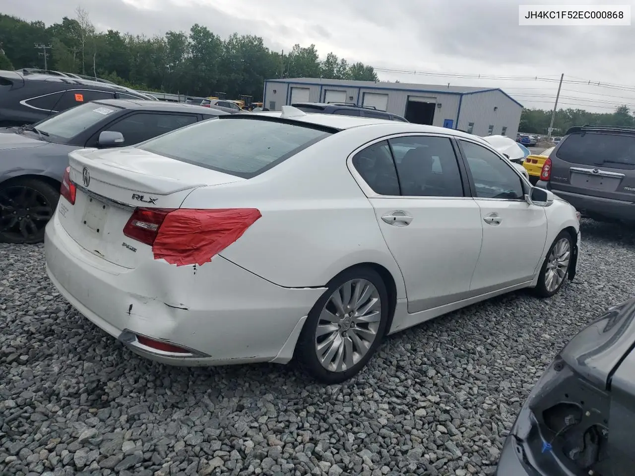 2014 Acura Rlx Tech VIN: JH4KC1F52EC000868 Lot: 58481745